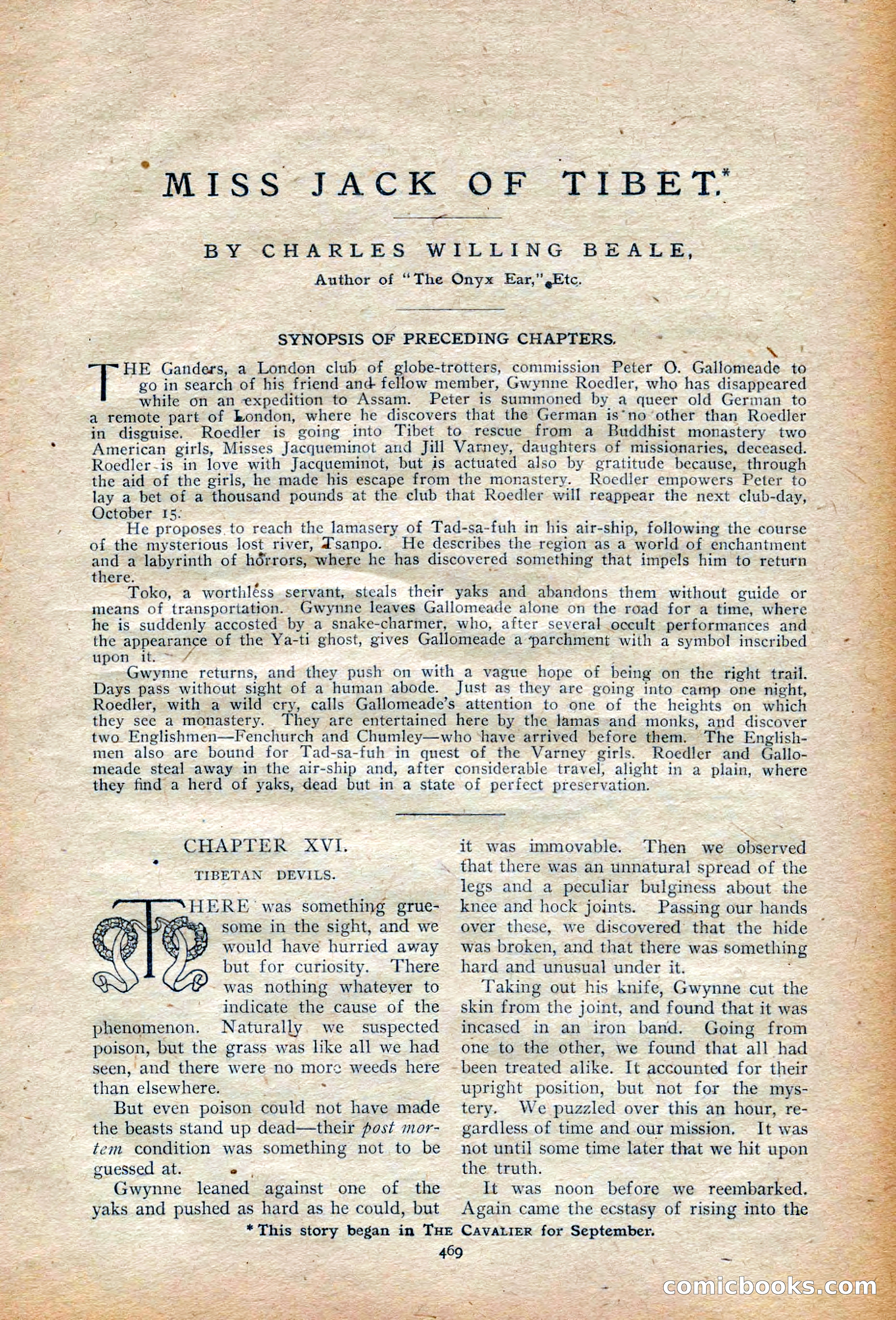 The Cavalier, Vol. 4, No. 3 — page 87 of 205