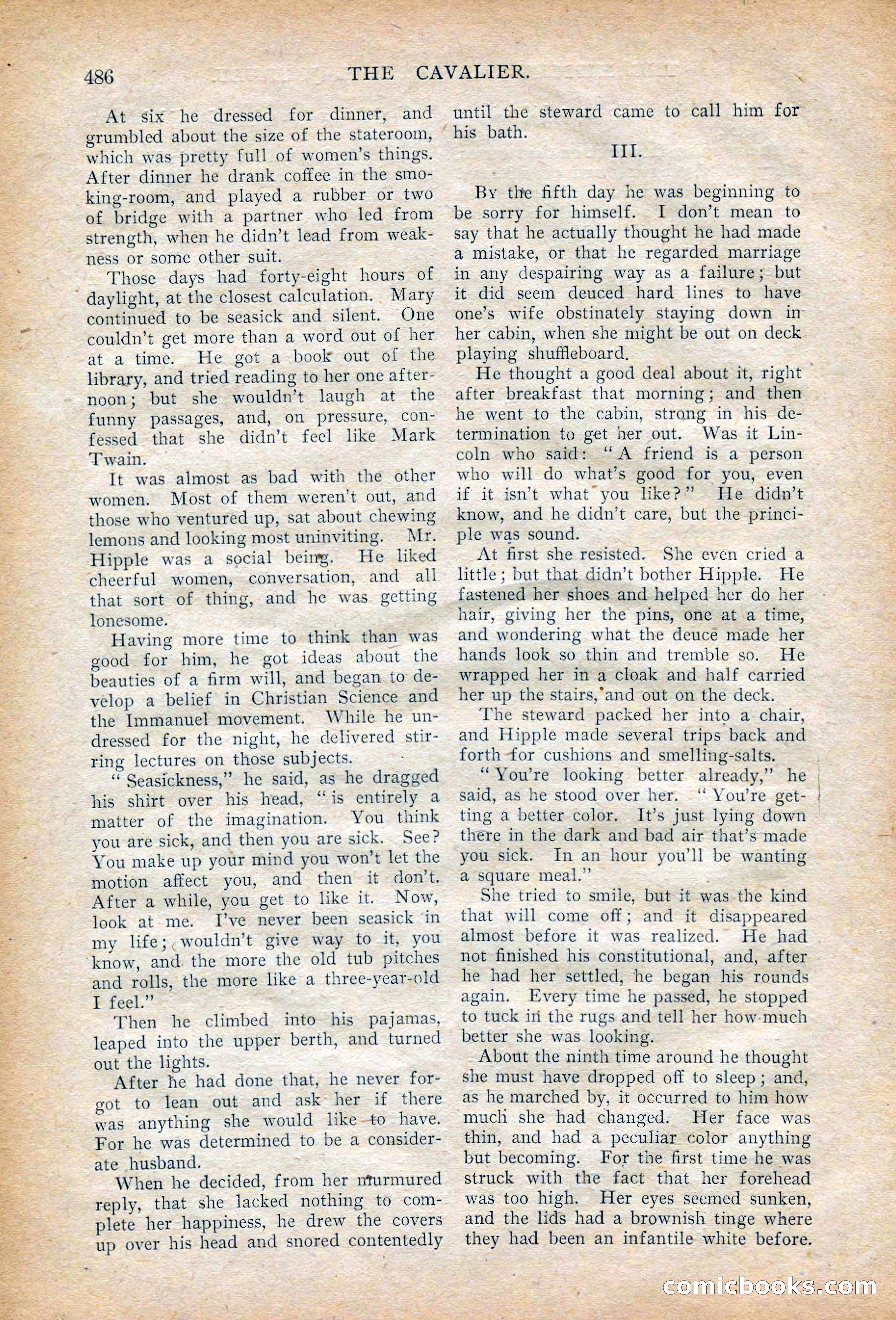 The Cavalier, Vol. 4, No. 3 — page 104 of 205
