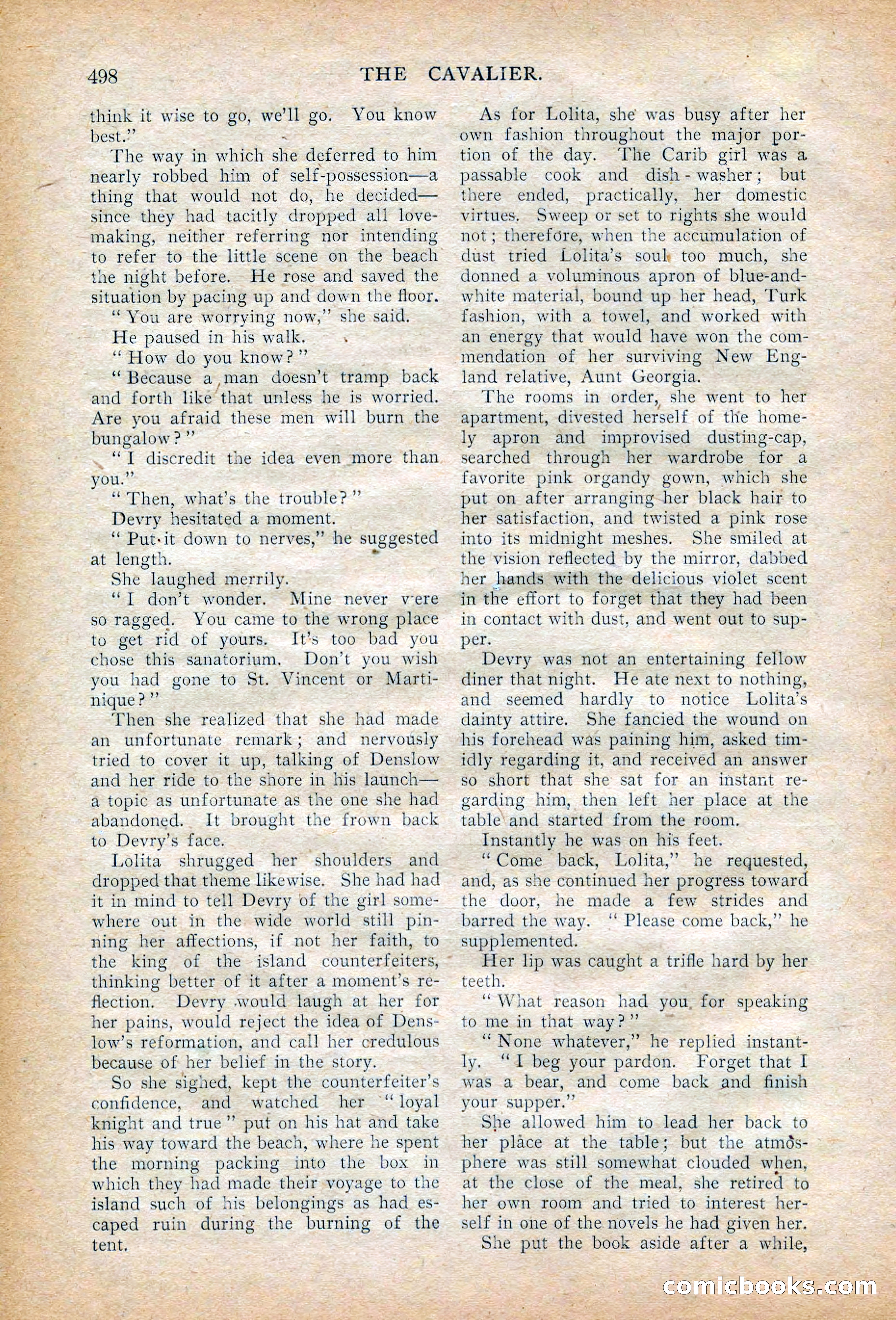 The Cavalier, Vol. 4, No. 3 — page 116 of 205