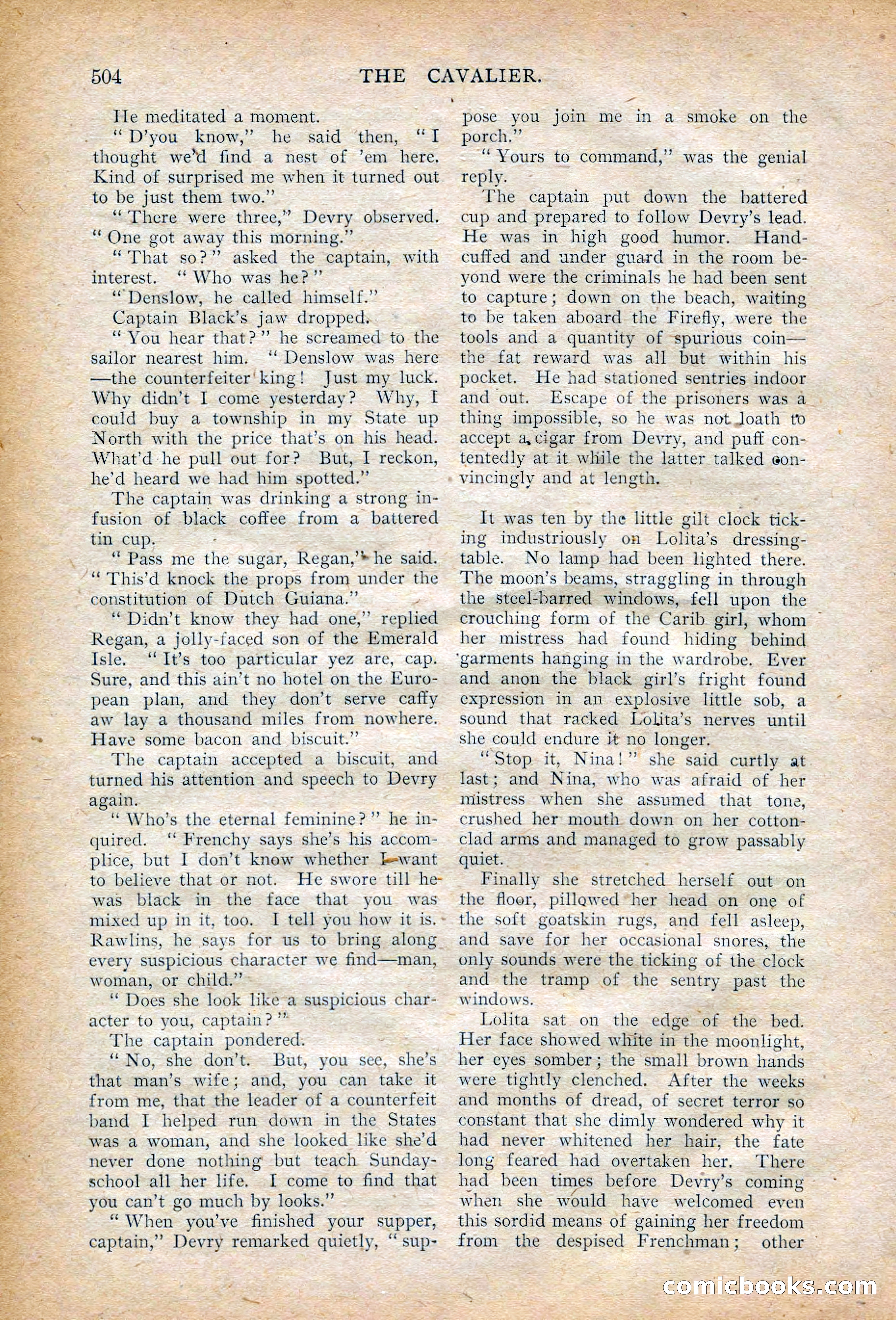 The Cavalier, Vol. 4, No. 3 — page 122 of 205