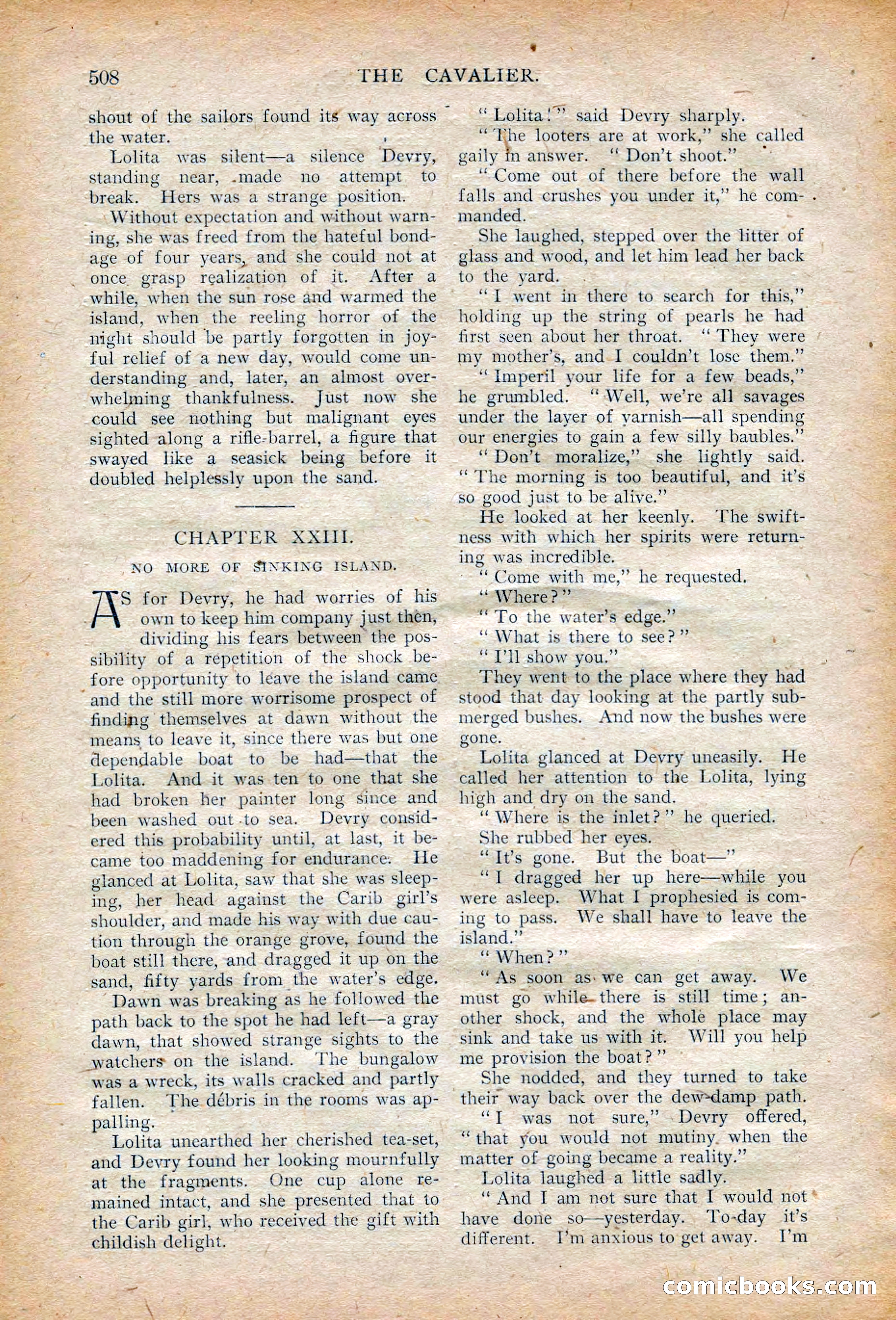 The Cavalier, Vol. 4, No. 3 — page 126 of 205
