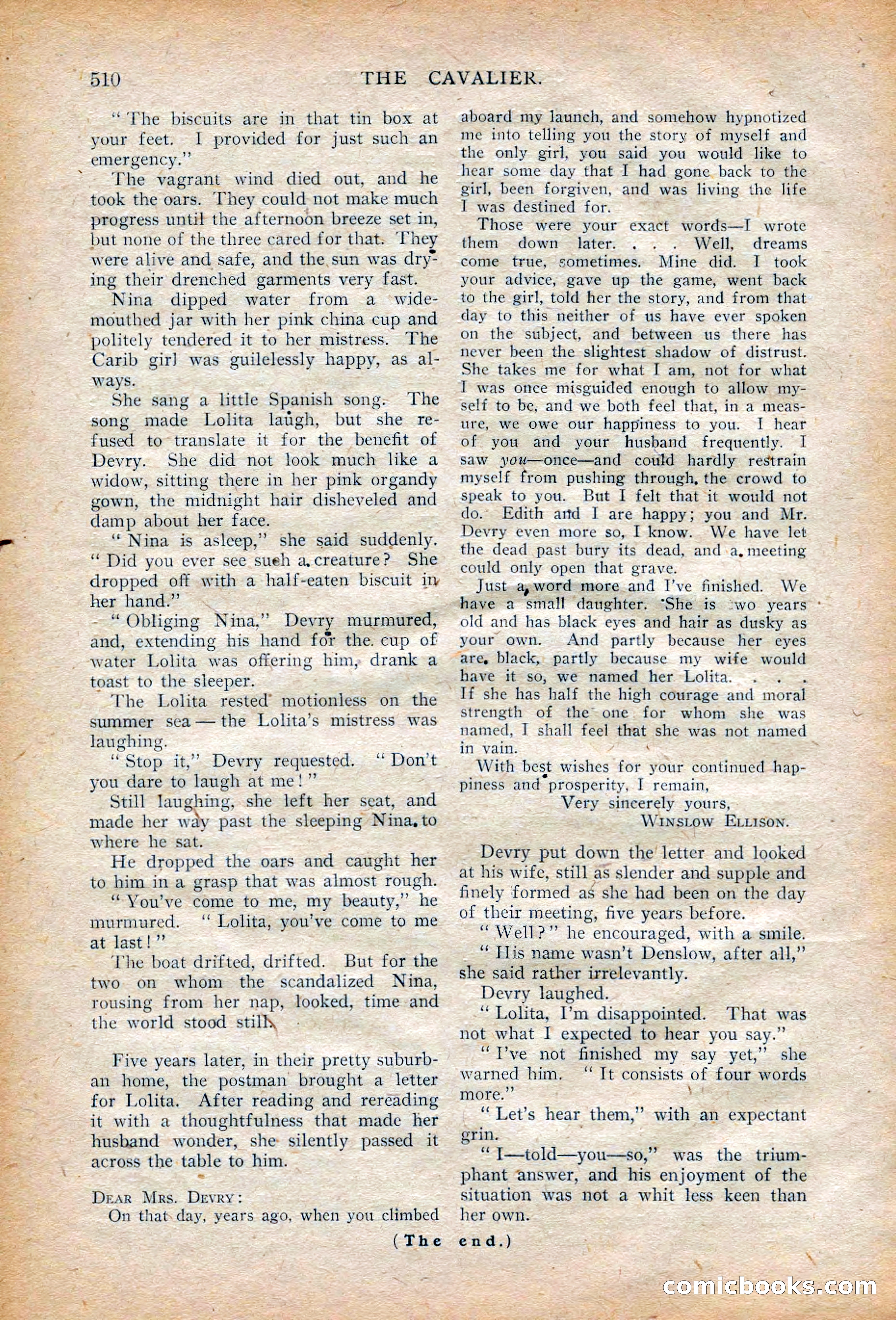 The Cavalier, Vol. 4, No. 3 — page 128 of 205