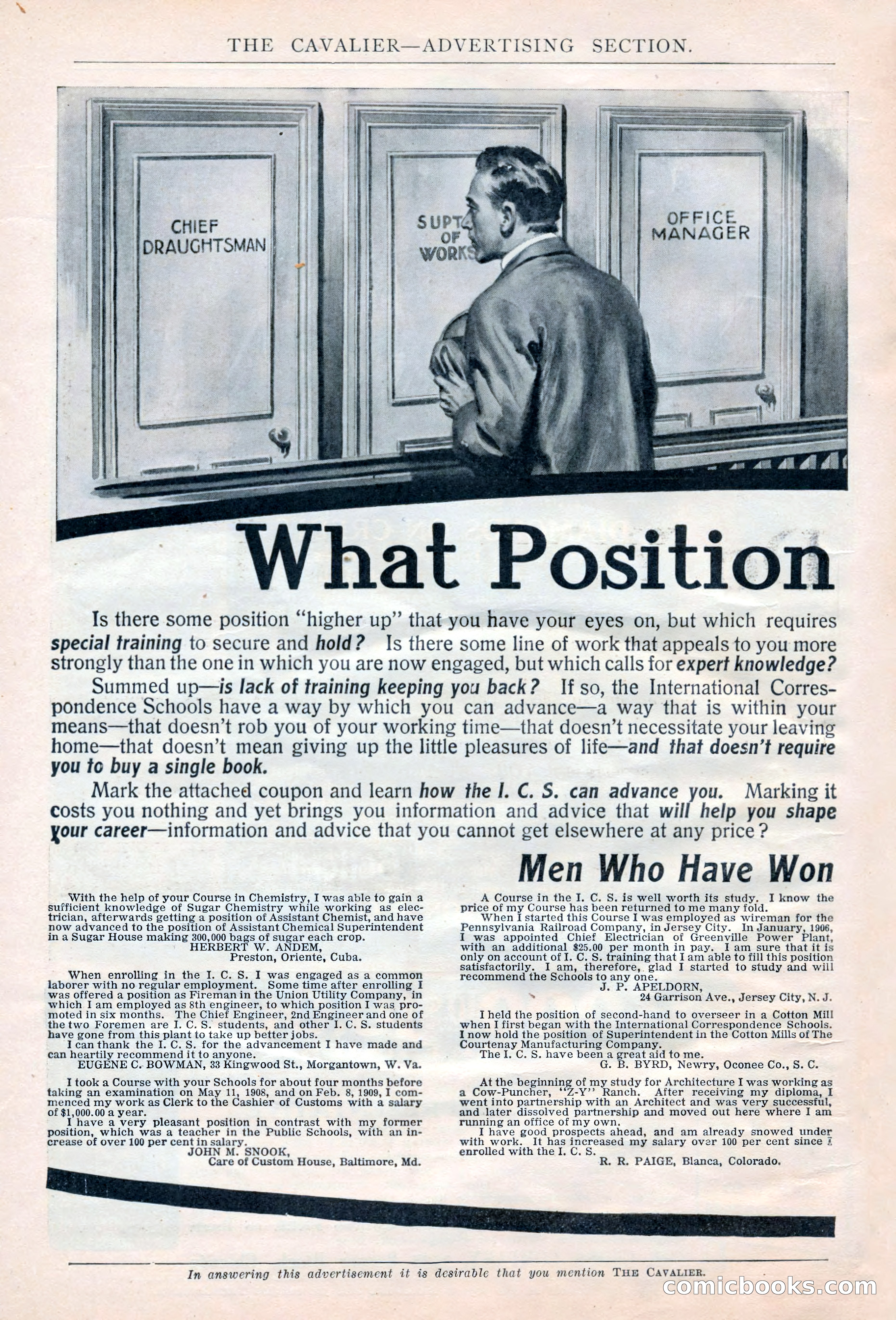The Cavalier, Vol. 4, No. 3 — page 196 of 205