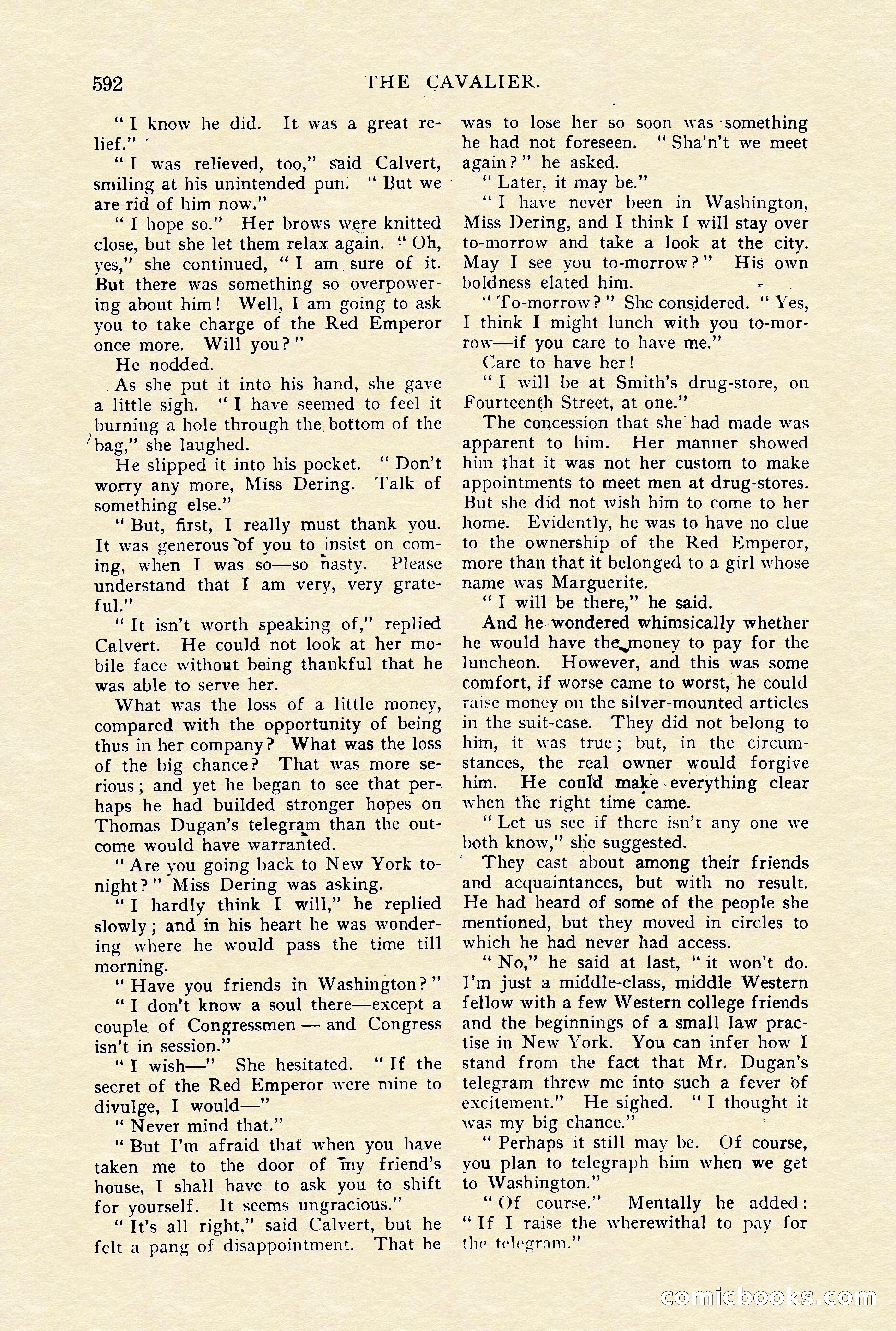 The Cavalier, January 1910 — page 16 of 204
