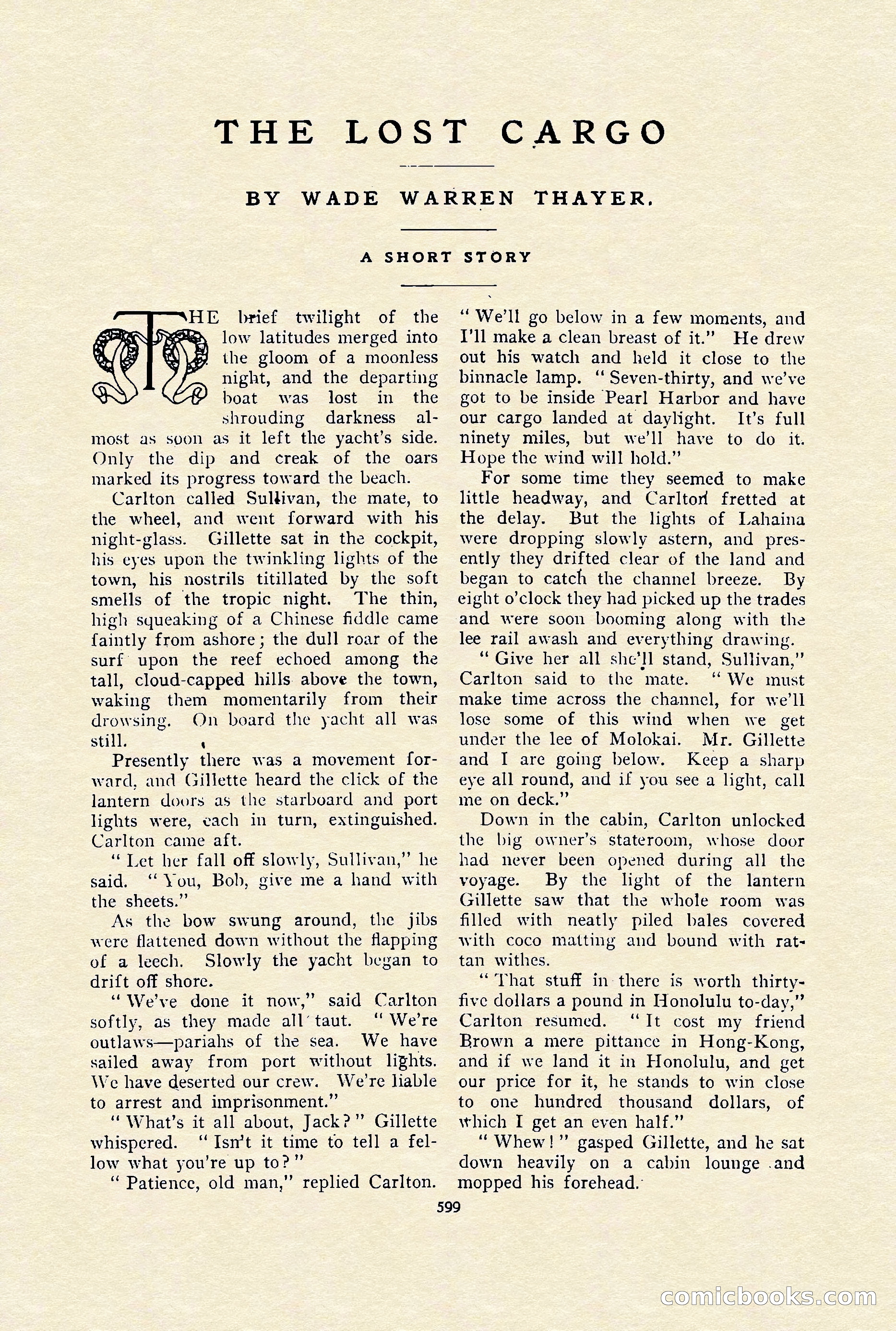 The Cavalier, January 1910 — page 23 of 204