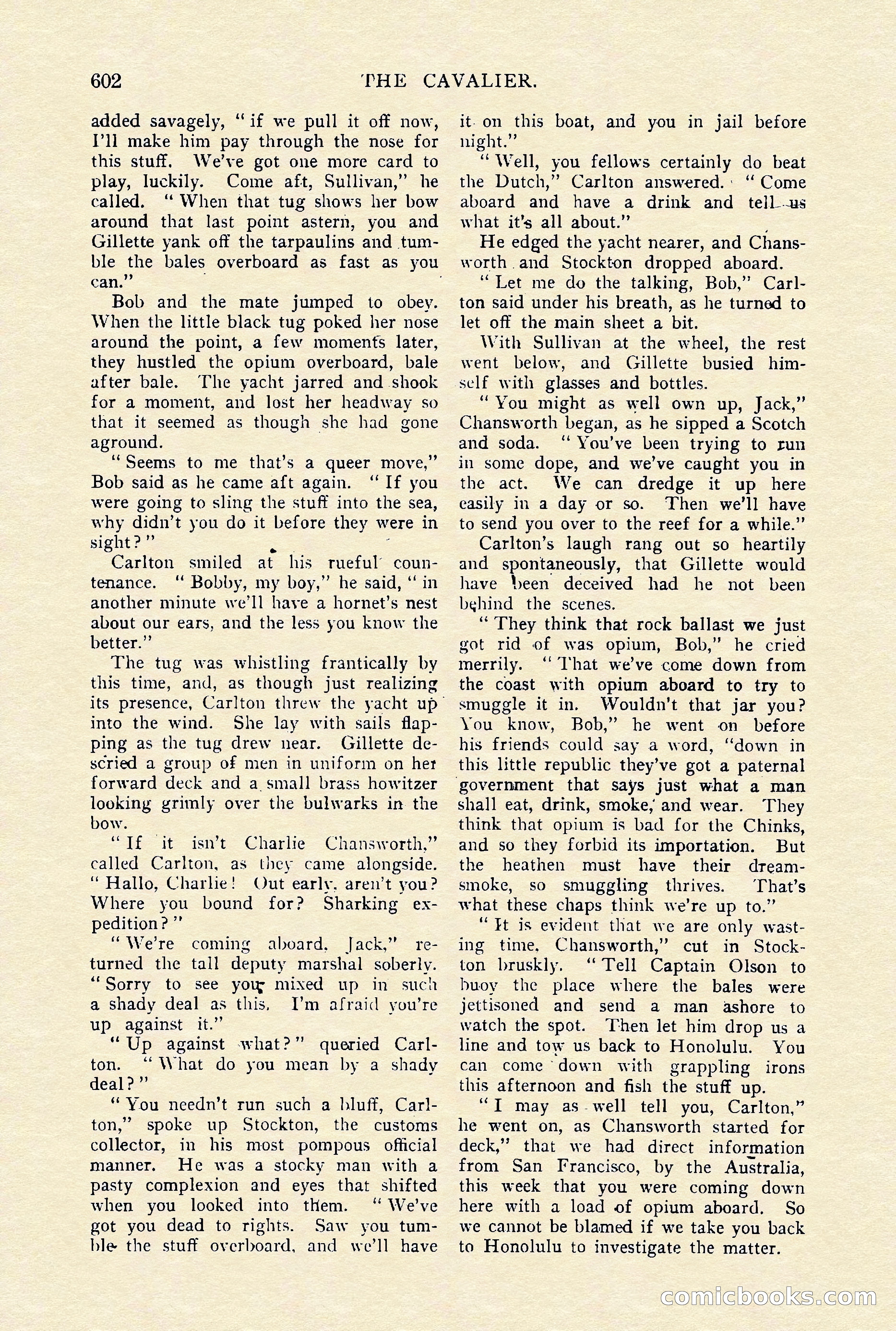 The Cavalier, January 1910 — page 26 of 204
