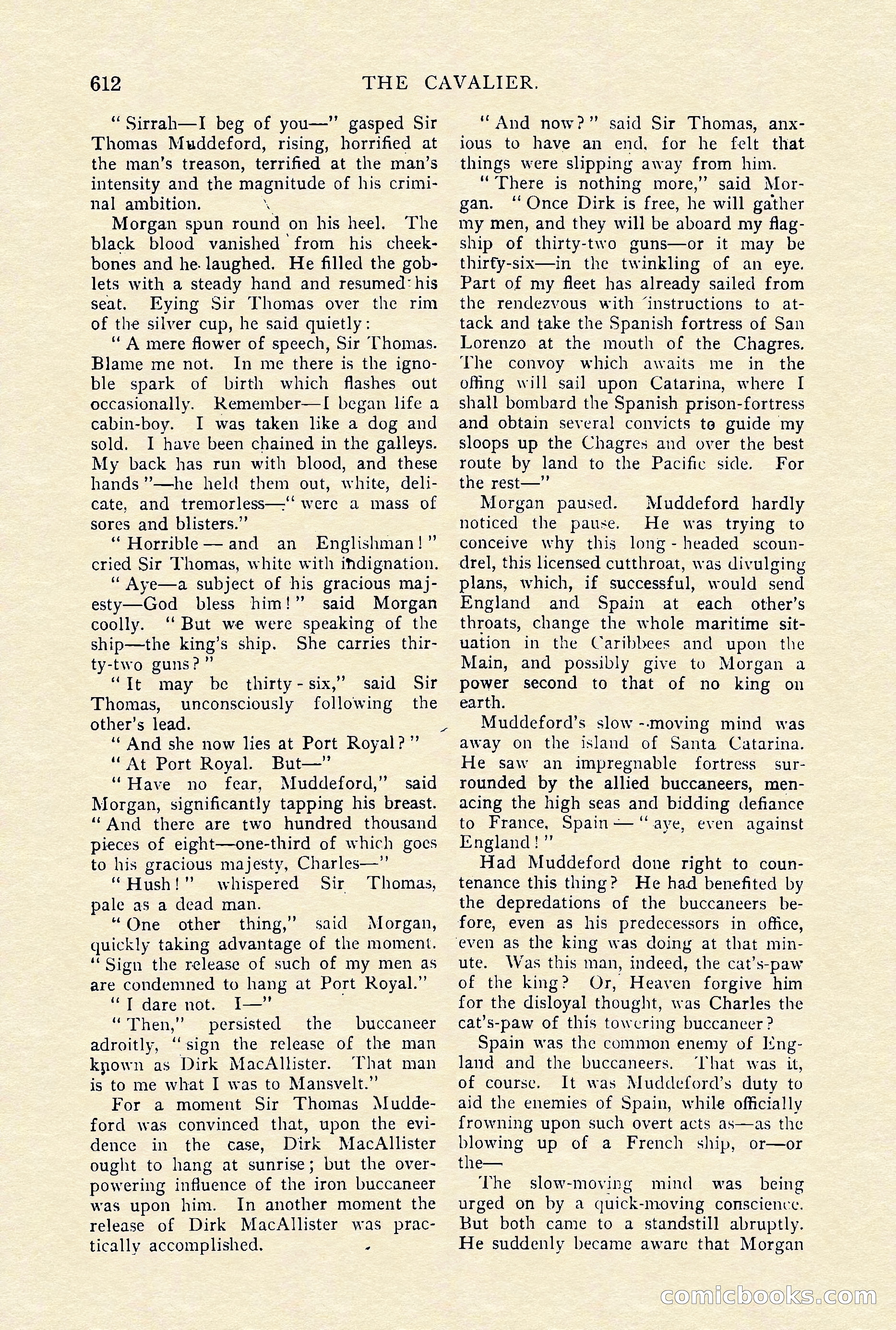 The Cavalier, January 1910 — page 36 of 204