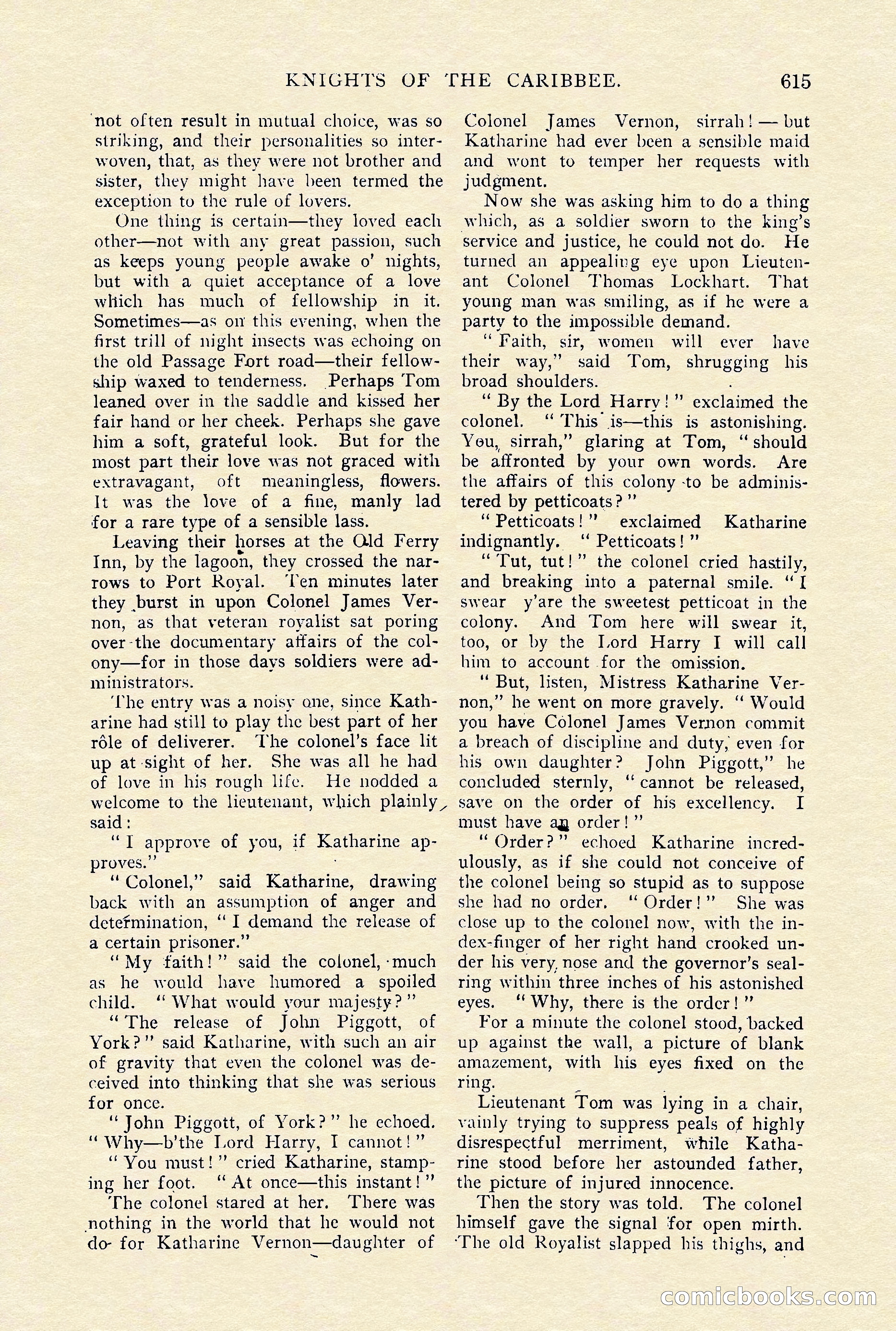 The Cavalier, January 1910 — page 39 of 204