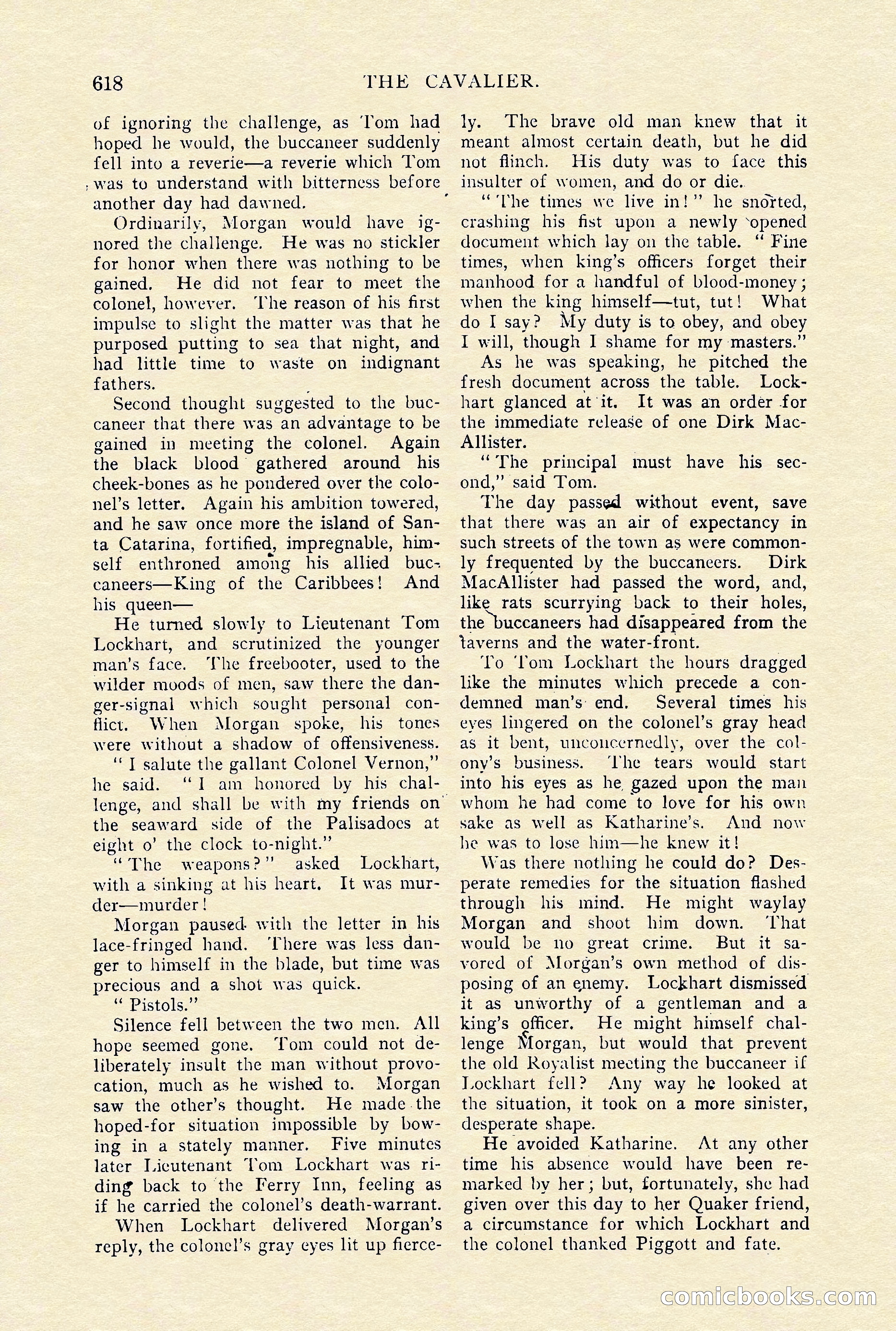 The Cavalier, January 1910 — page 42 of 204