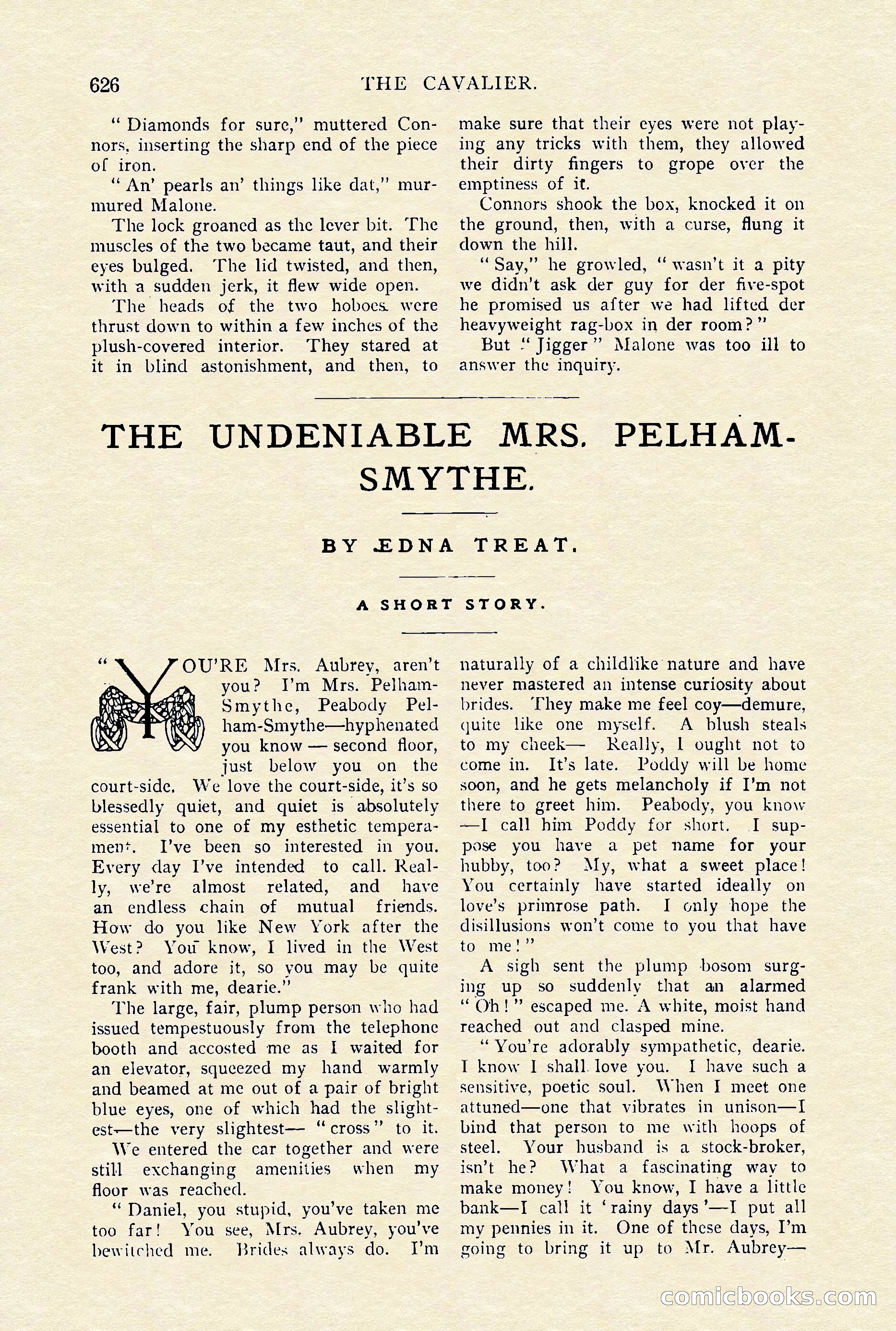 The Cavalier, January 1910 — page 50 of 204