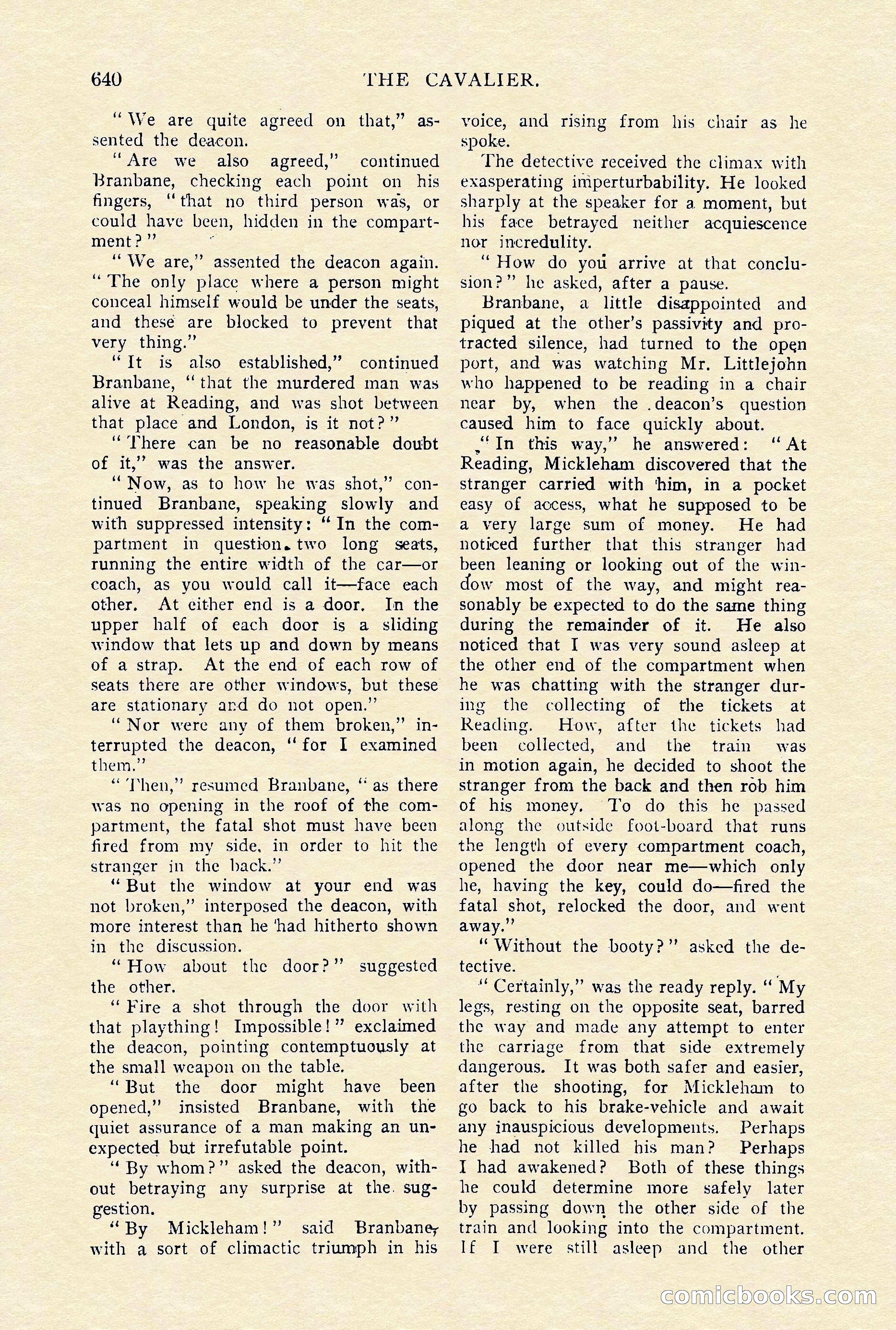 The Cavalier, January 1910 — page 64 of 204