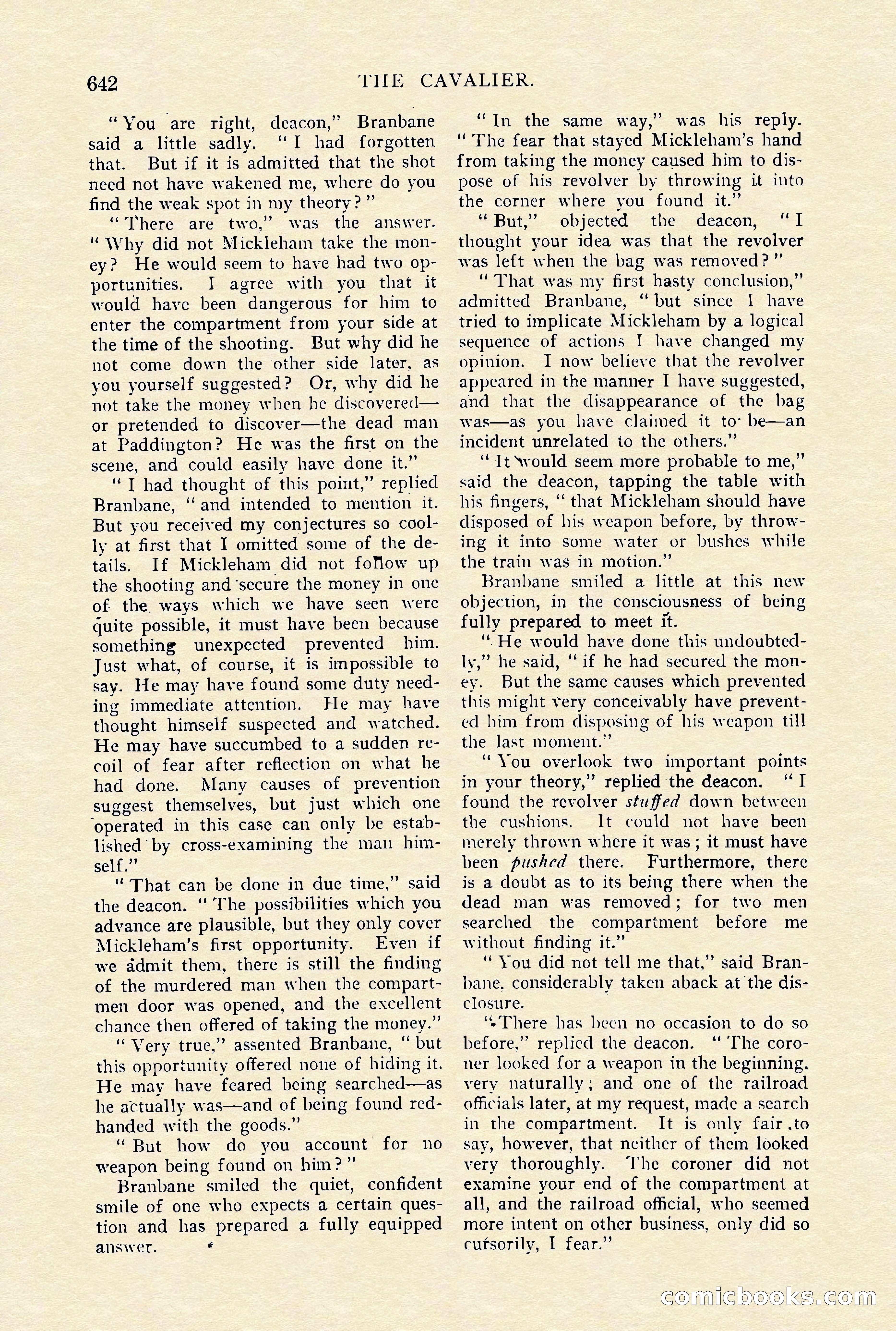The Cavalier, January 1910 — page 66 of 204