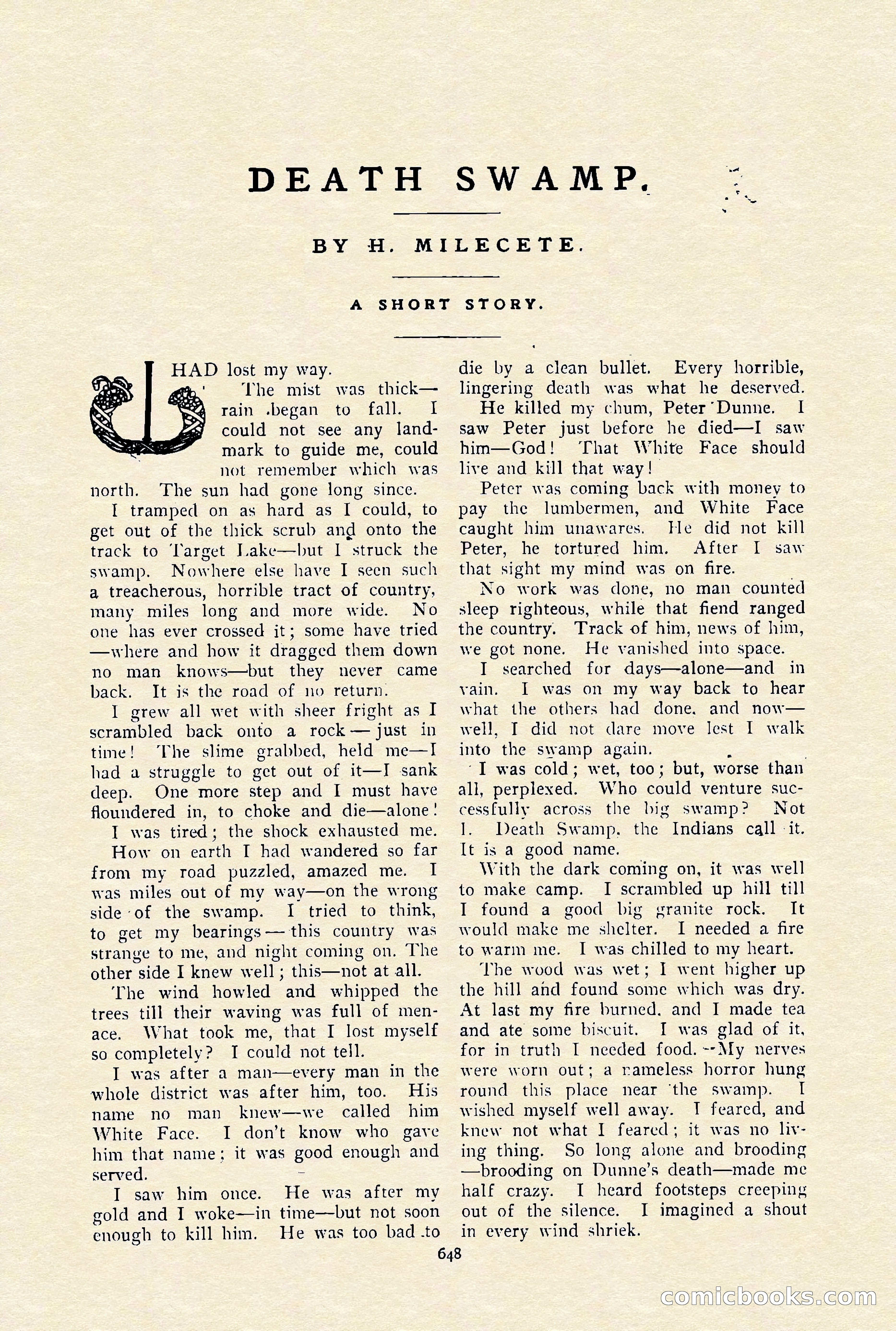 The Cavalier, January 1910 — page 72 of 204