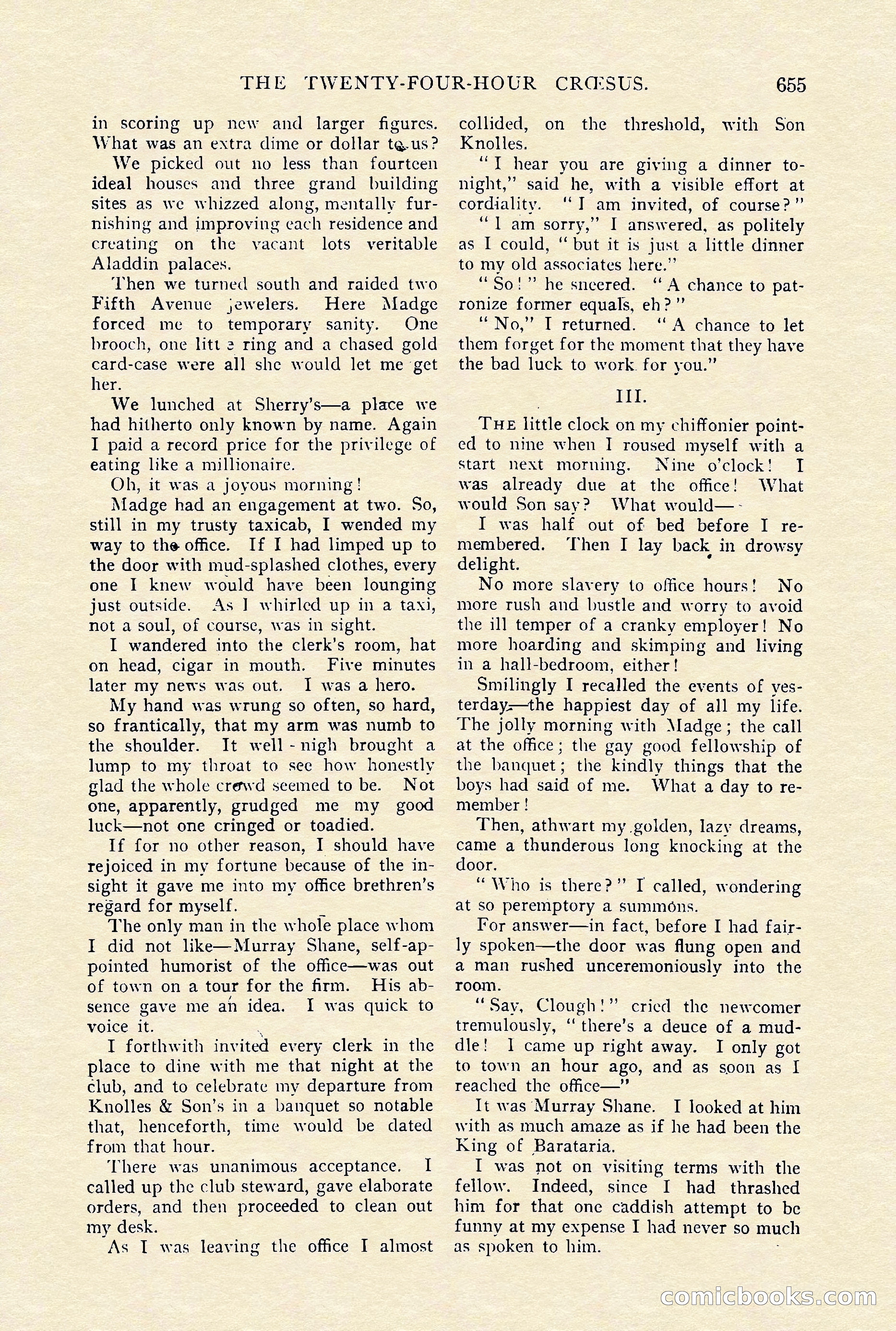 The Cavalier, January 1910 — page 79 of 204