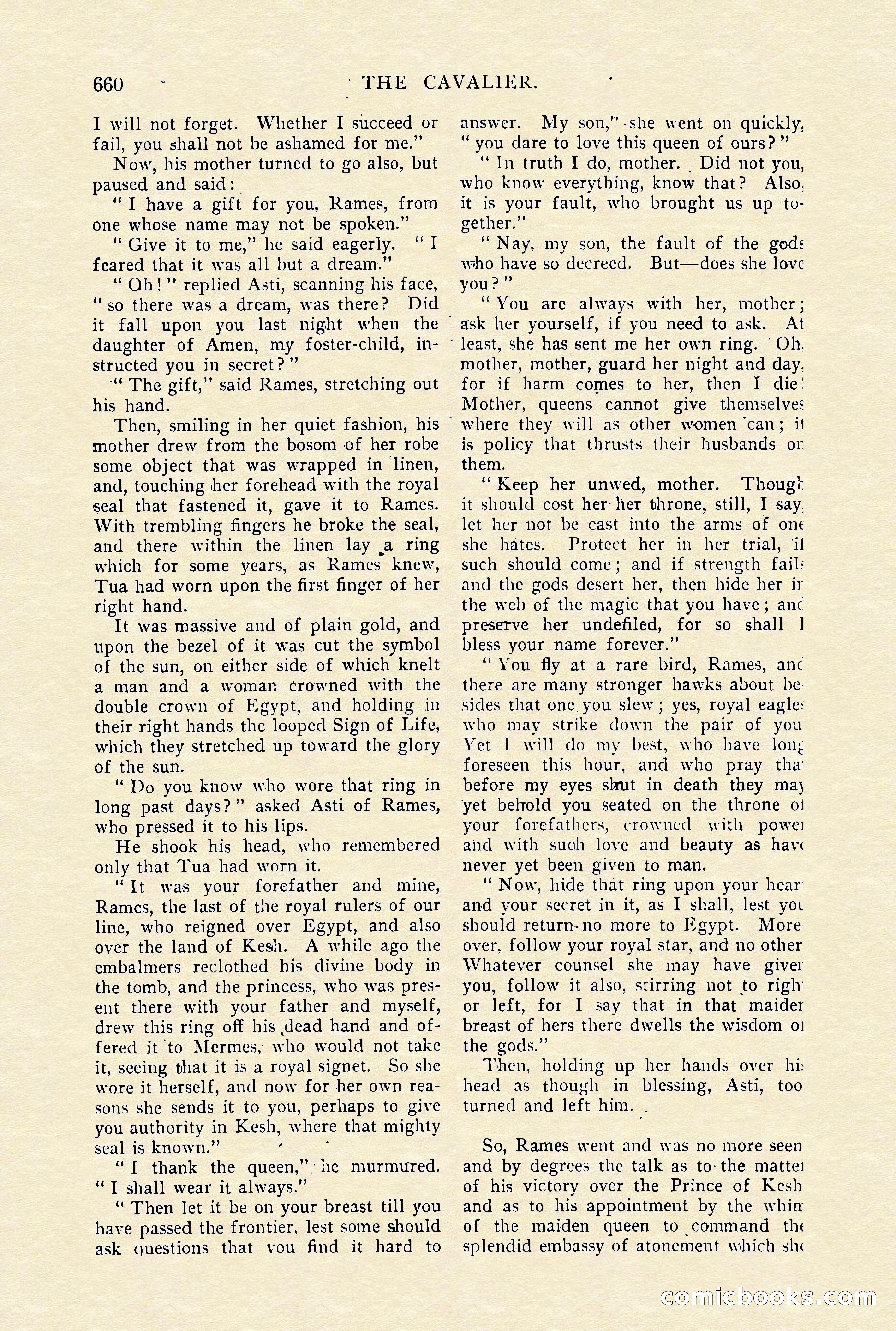The Cavalier, January 1910 — page 84 of 204
