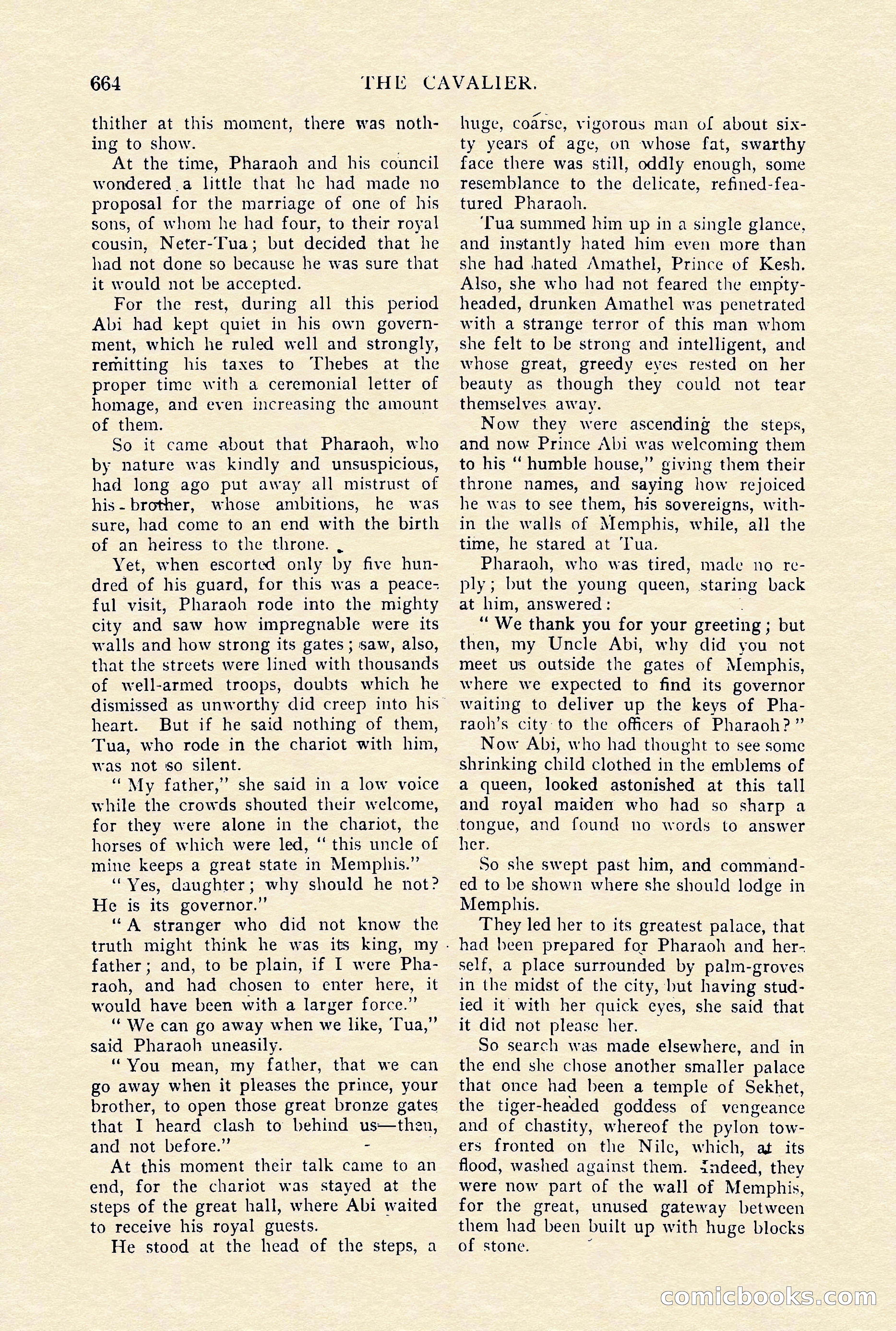 The Cavalier, January 1910 — page 88 of 204