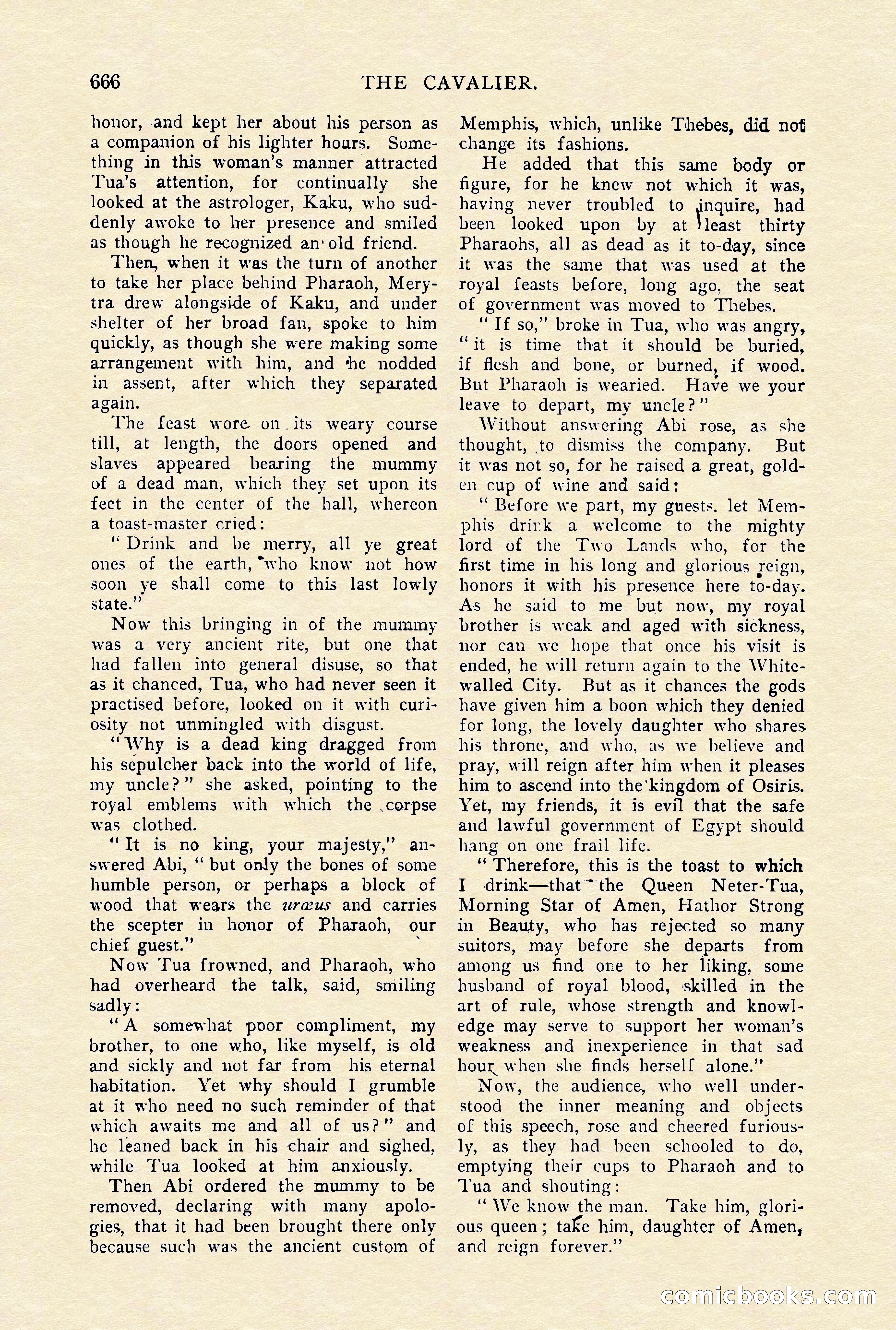 The Cavalier, January 1910 — page 90 of 204