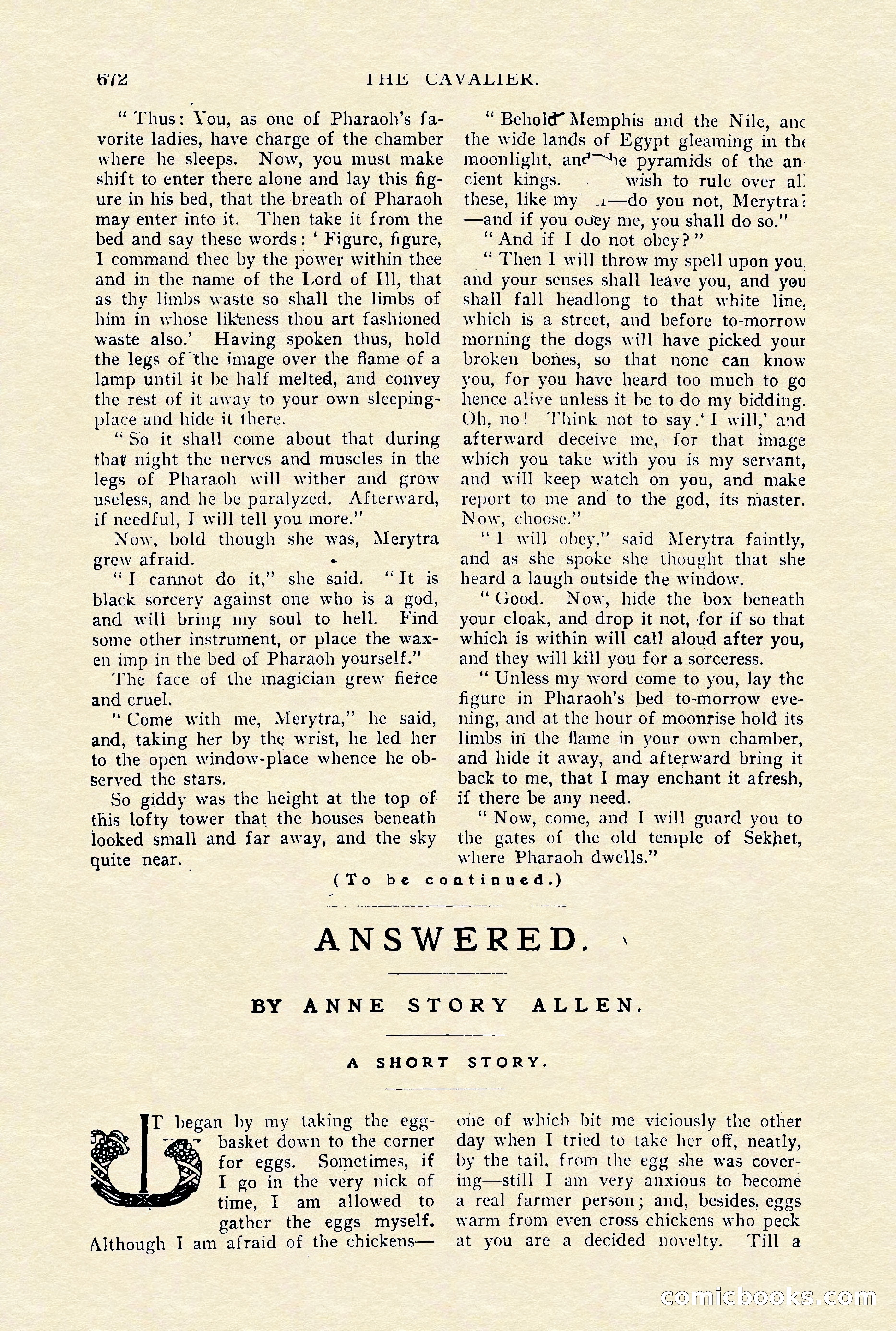 The Cavalier, January 1910 — page 96 of 204