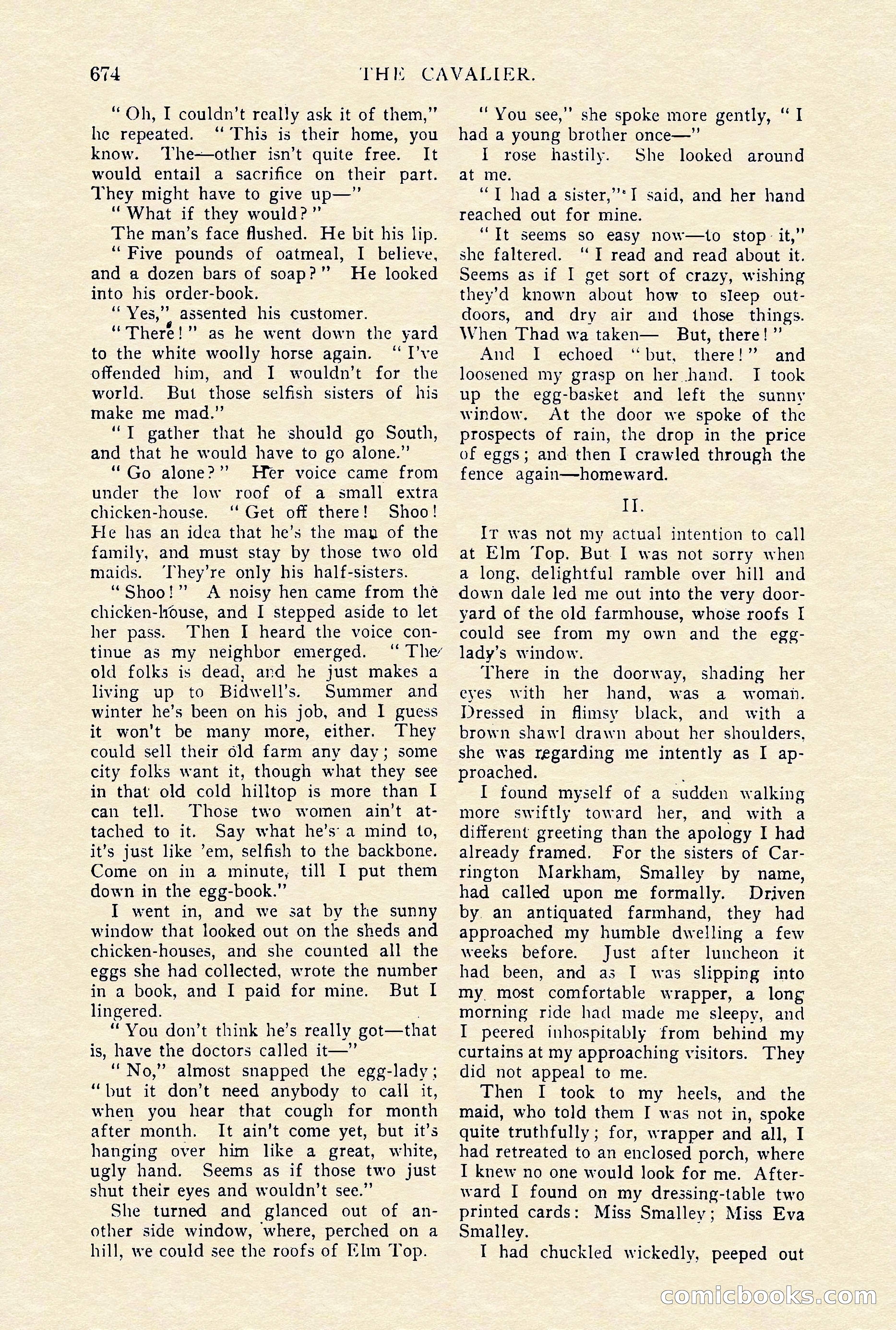 The Cavalier, January 1910 — page 98 of 204
