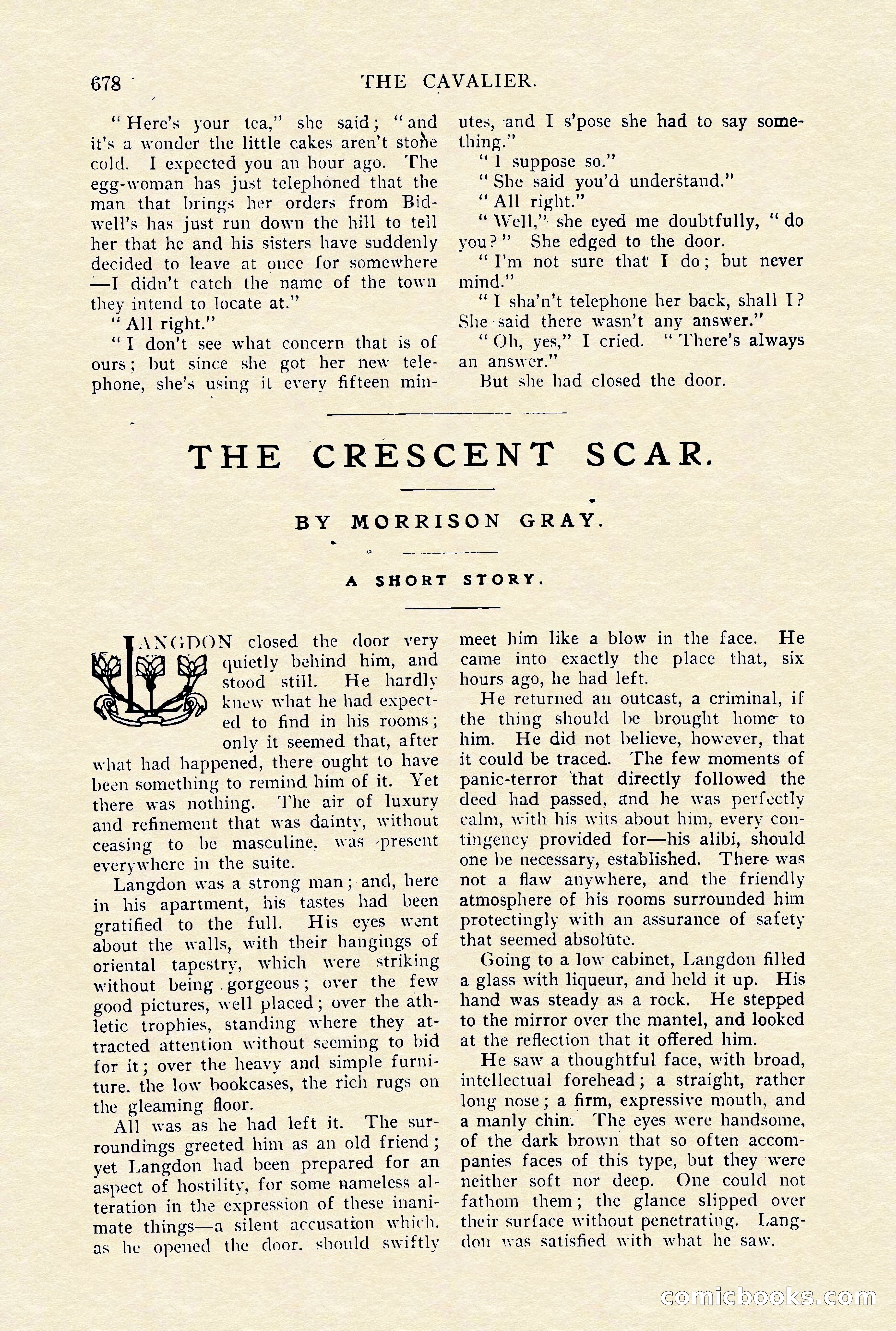 The Cavalier, January 1910 — page 102 of 204