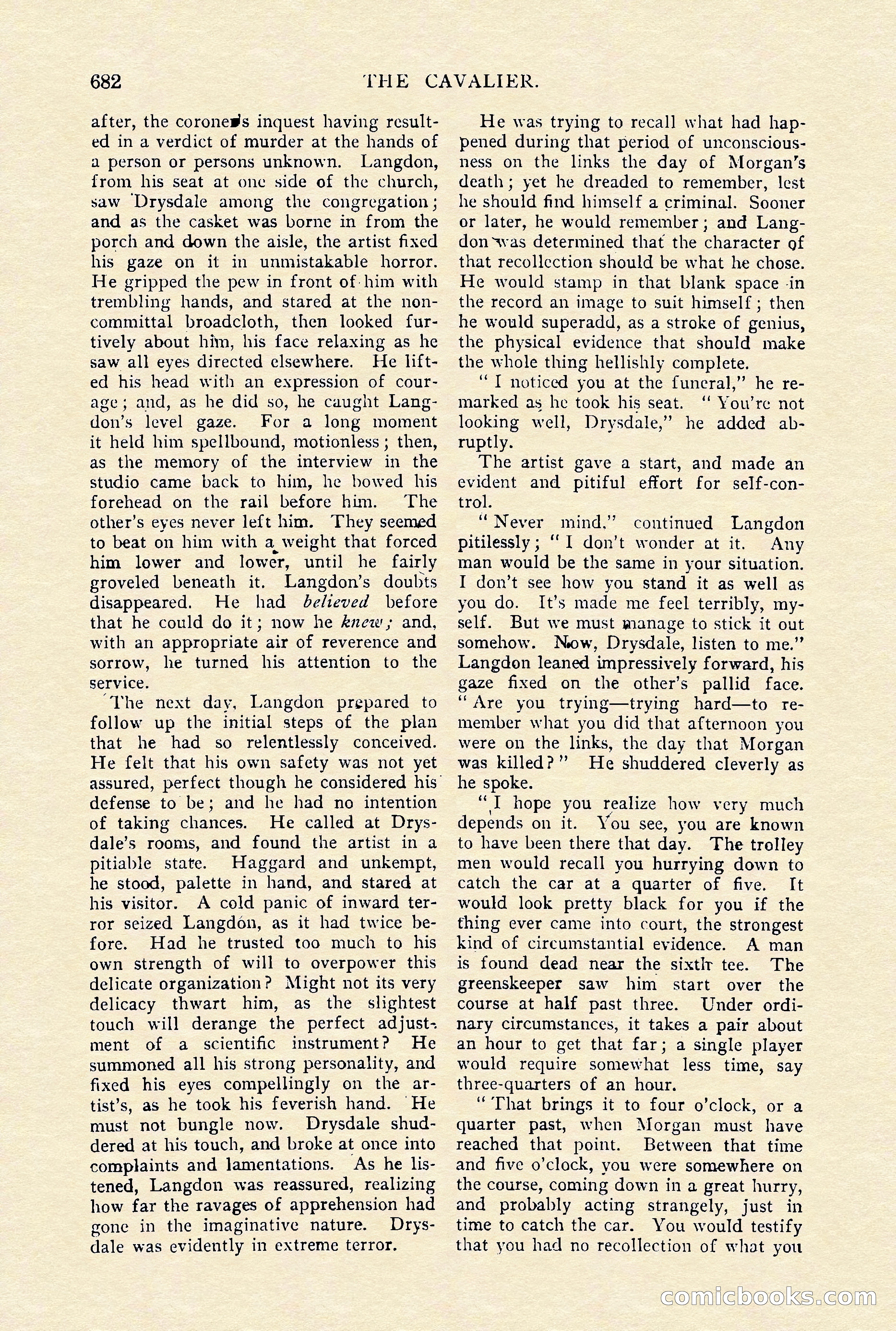 The Cavalier, January 1910 — page 106 of 204