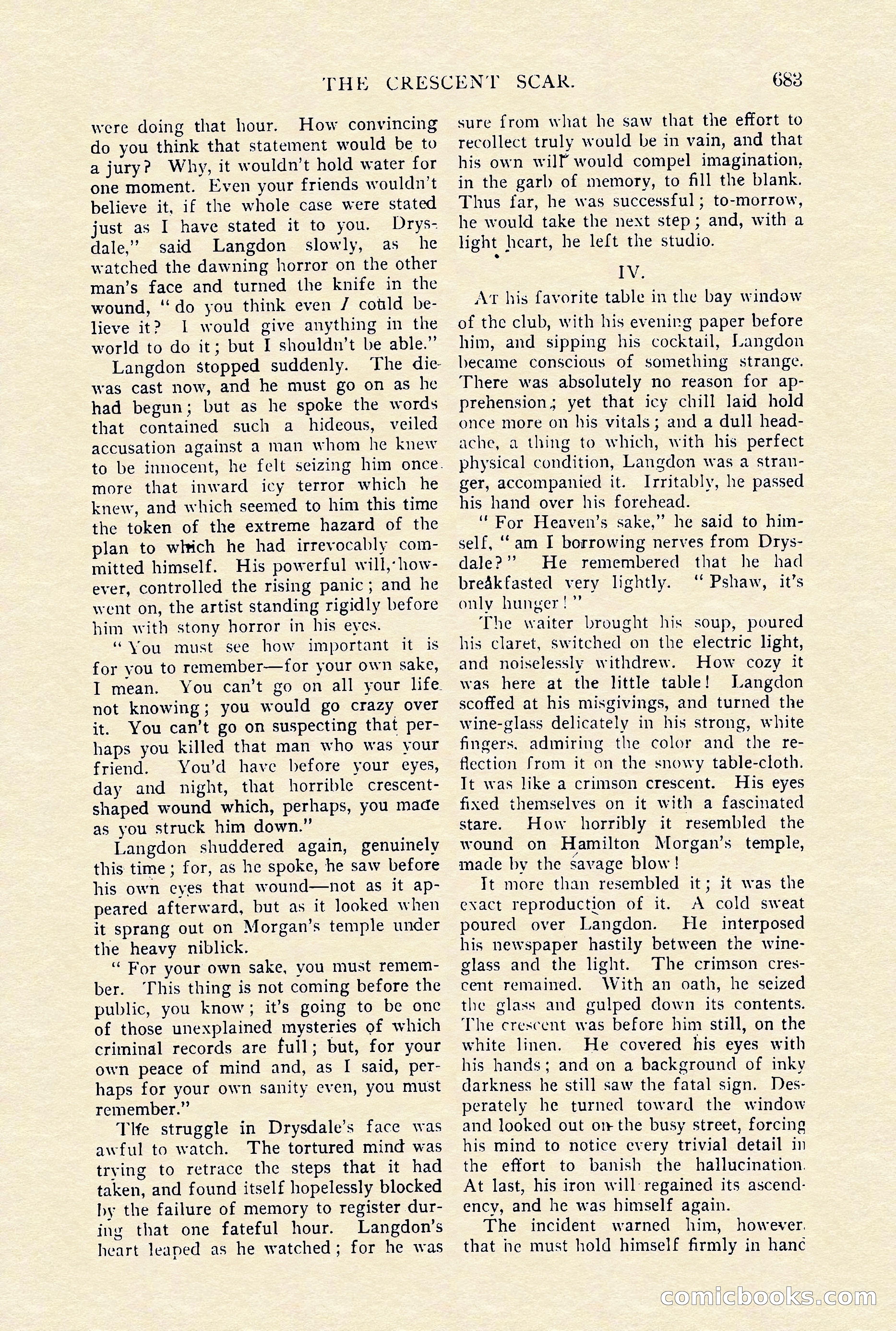 The Cavalier, January 1910 — page 107 of 204