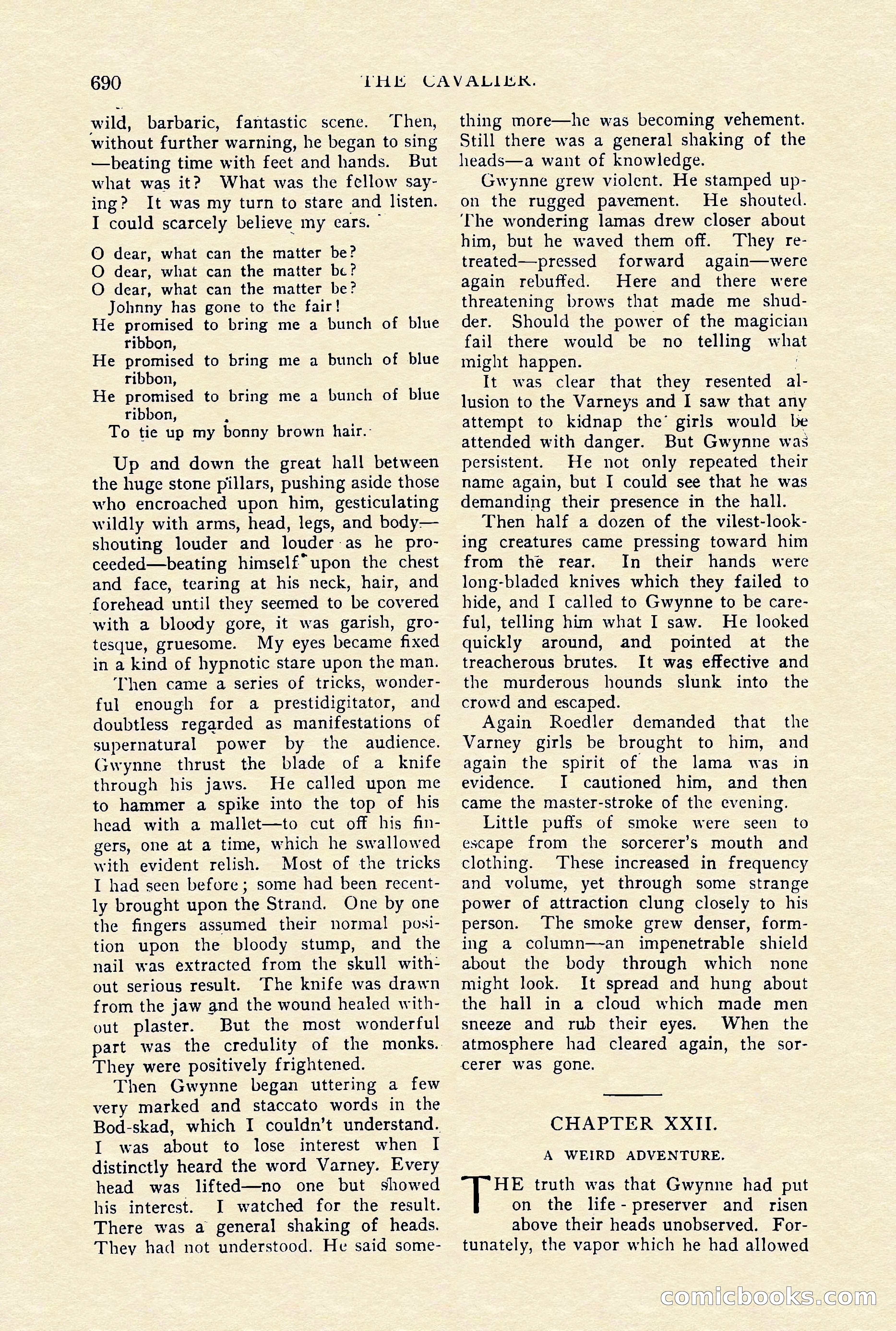 The Cavalier, January 1910 — page 114 of 204