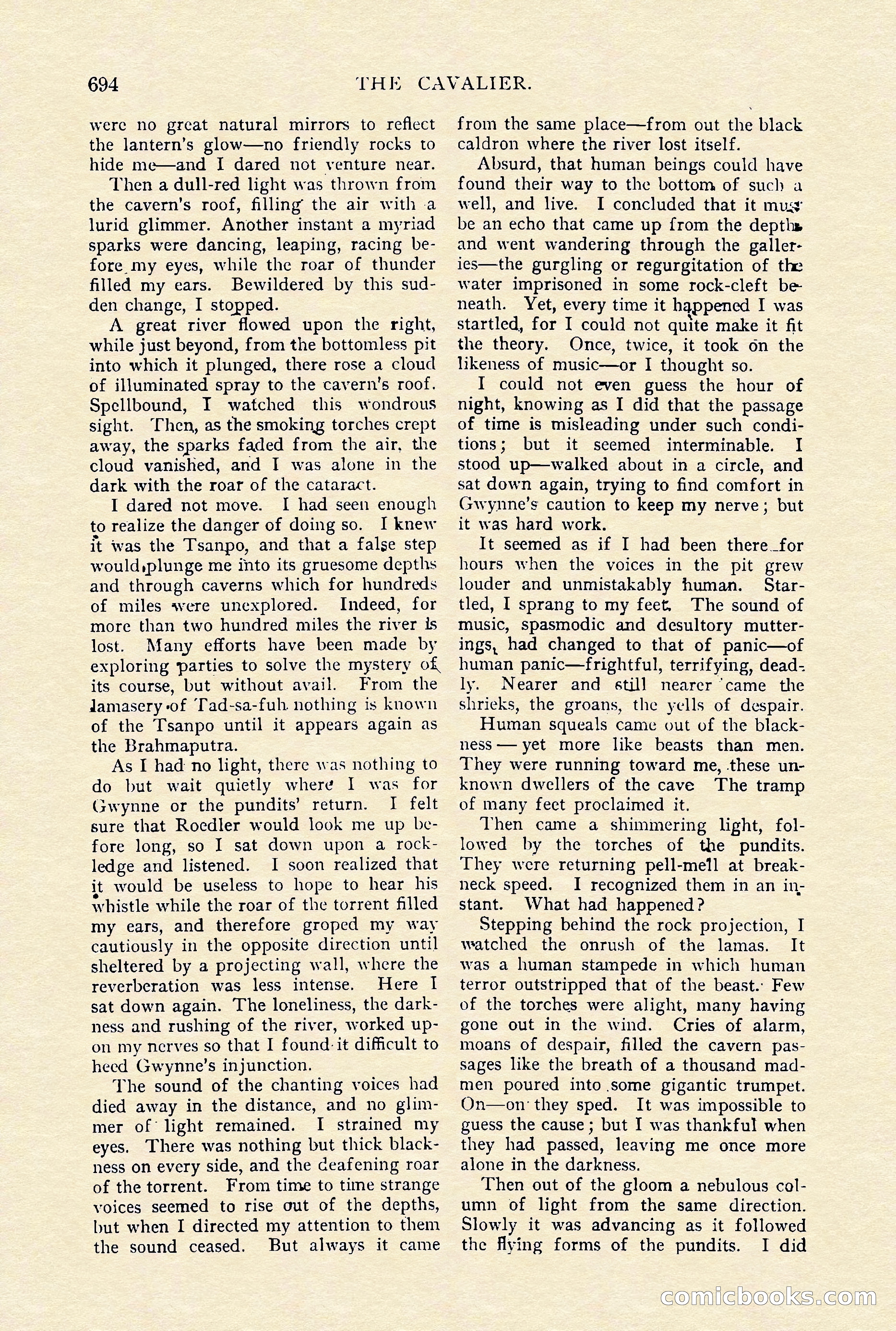 The Cavalier, January 1910 — page 118 of 204