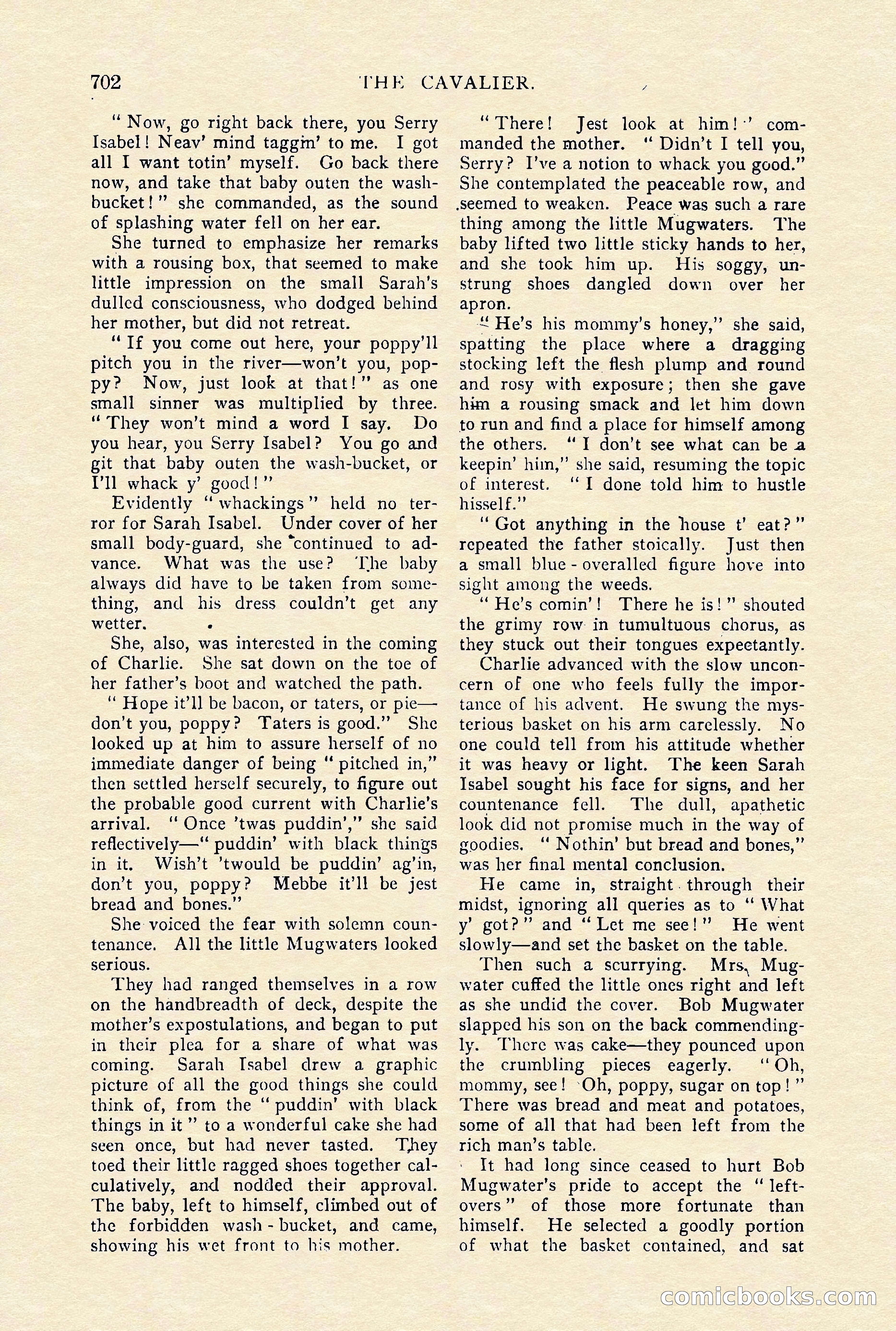 The Cavalier, January 1910 — page 126 of 204