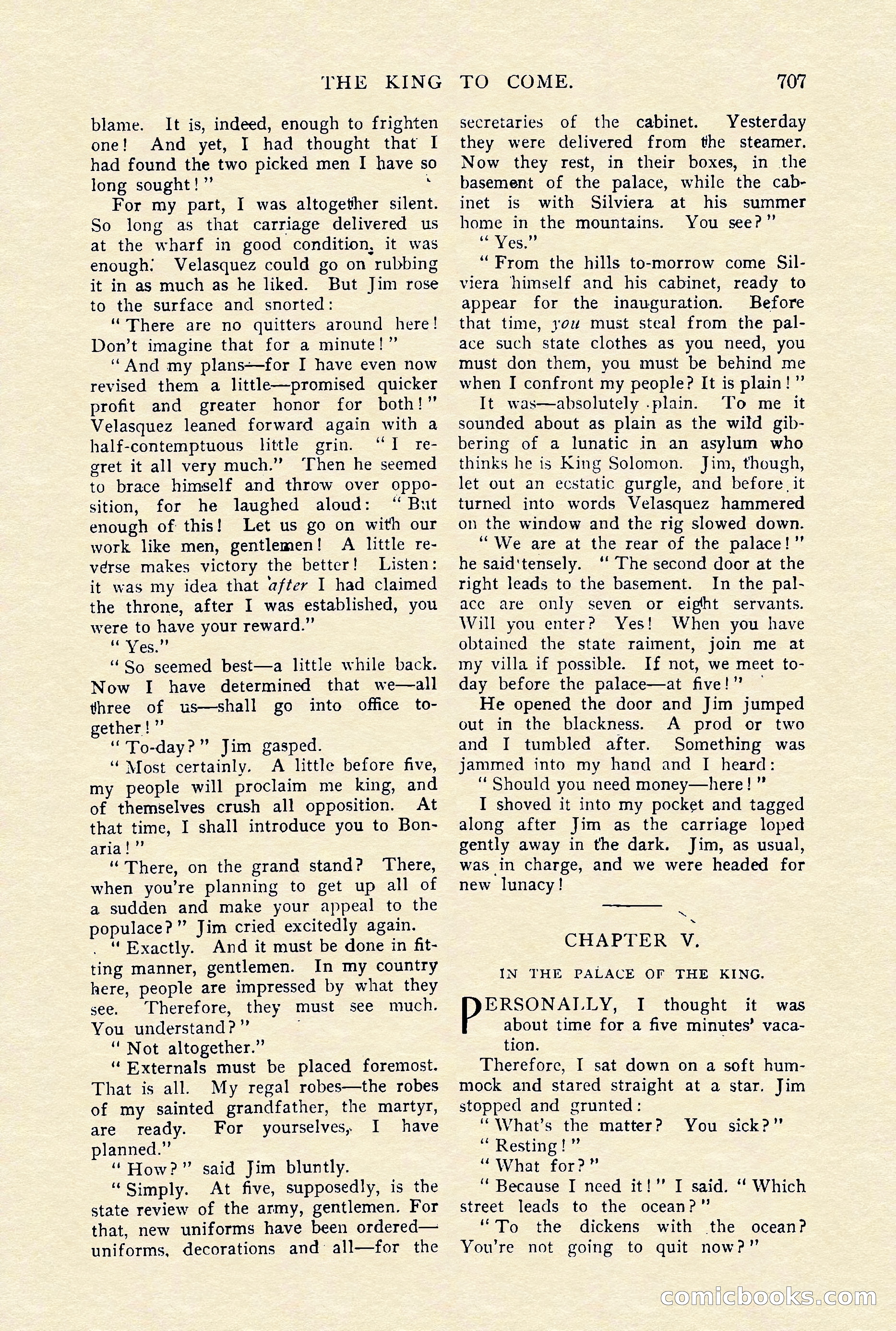 The Cavalier, January 1910 — page 131 of 204
