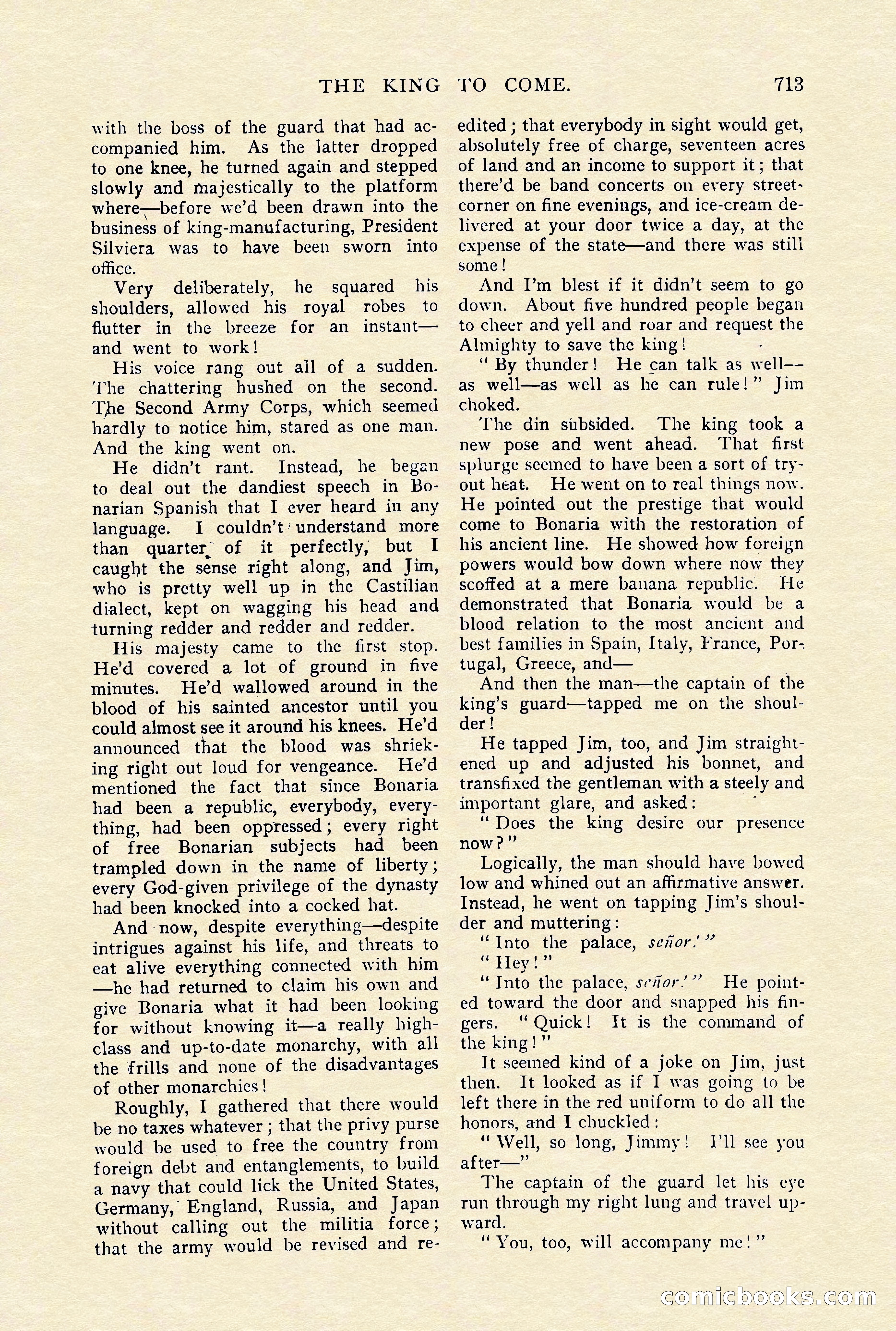 The Cavalier, January 1910 — page 137 of 204