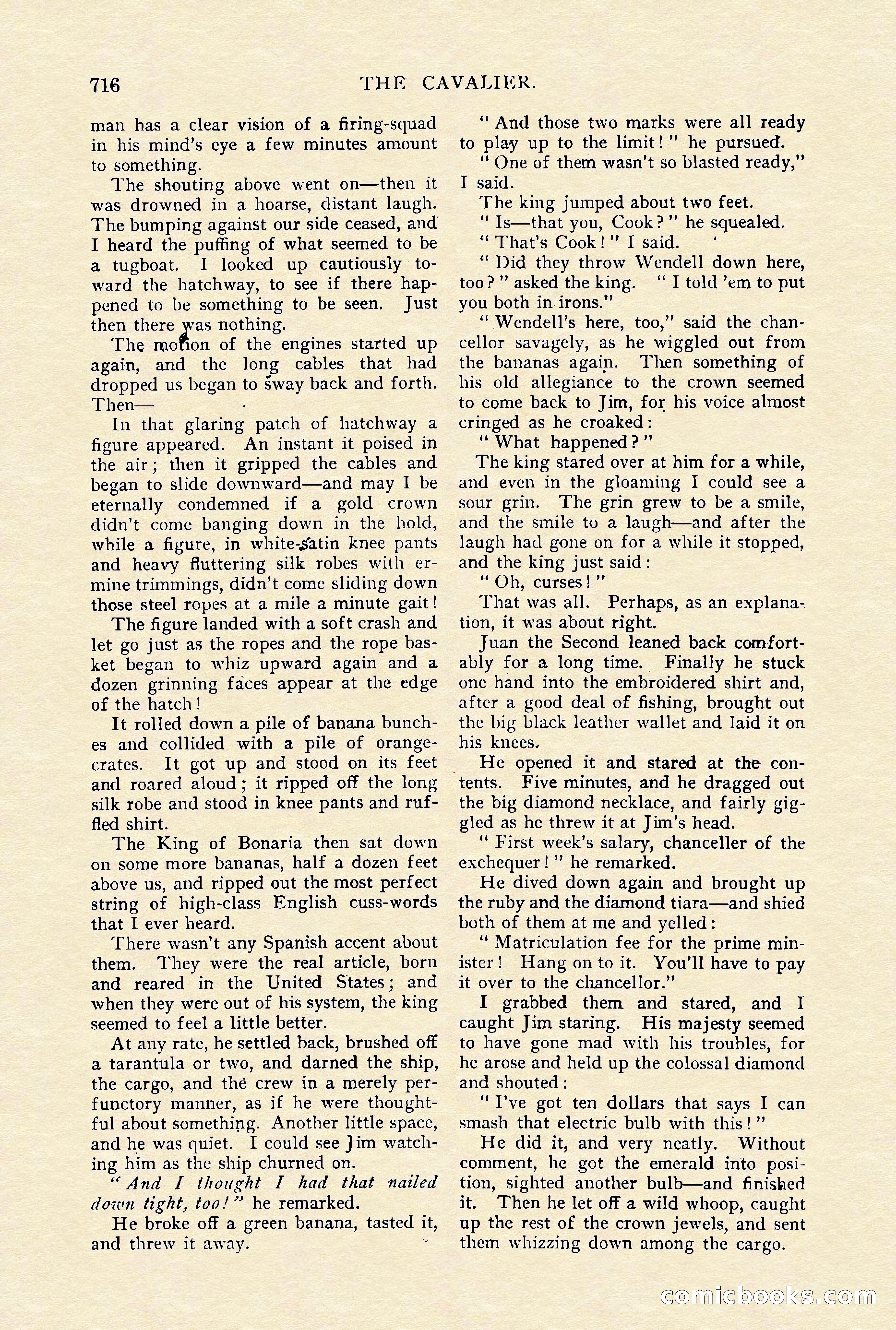 The Cavalier, January 1910 — page 140 of 204