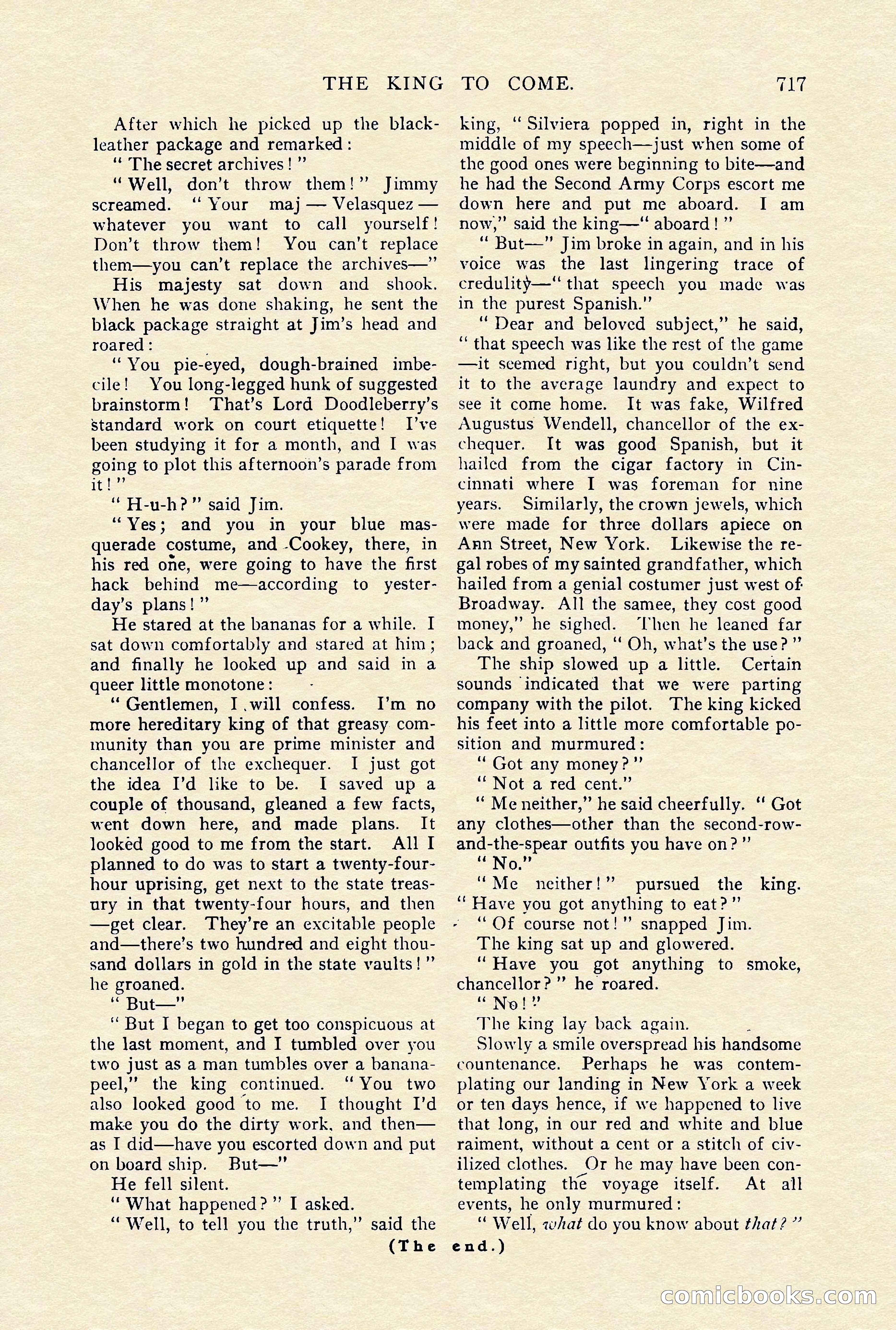The Cavalier, January 1910 — page 141 of 204
