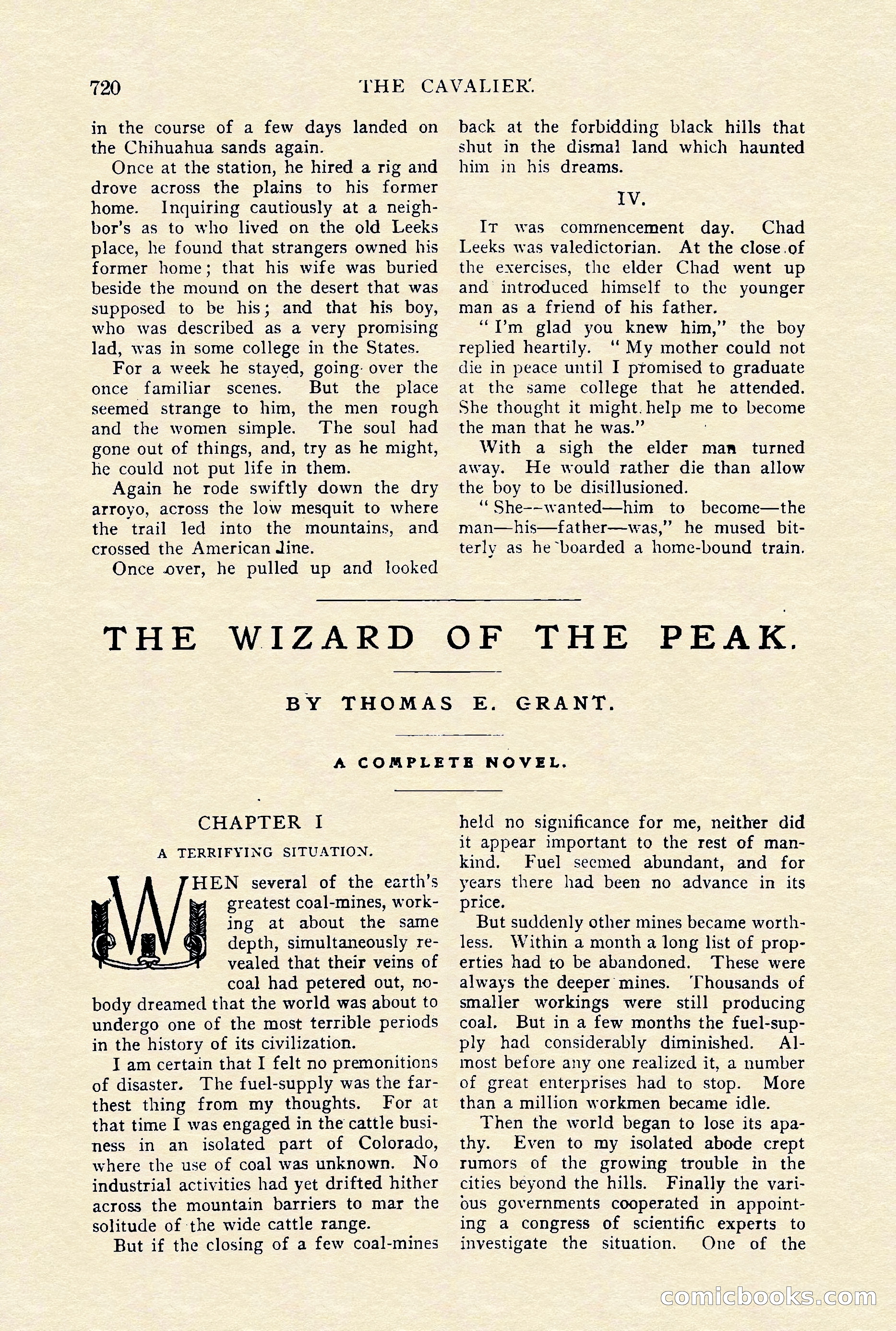 The Cavalier, January 1910 — page 144 of 204