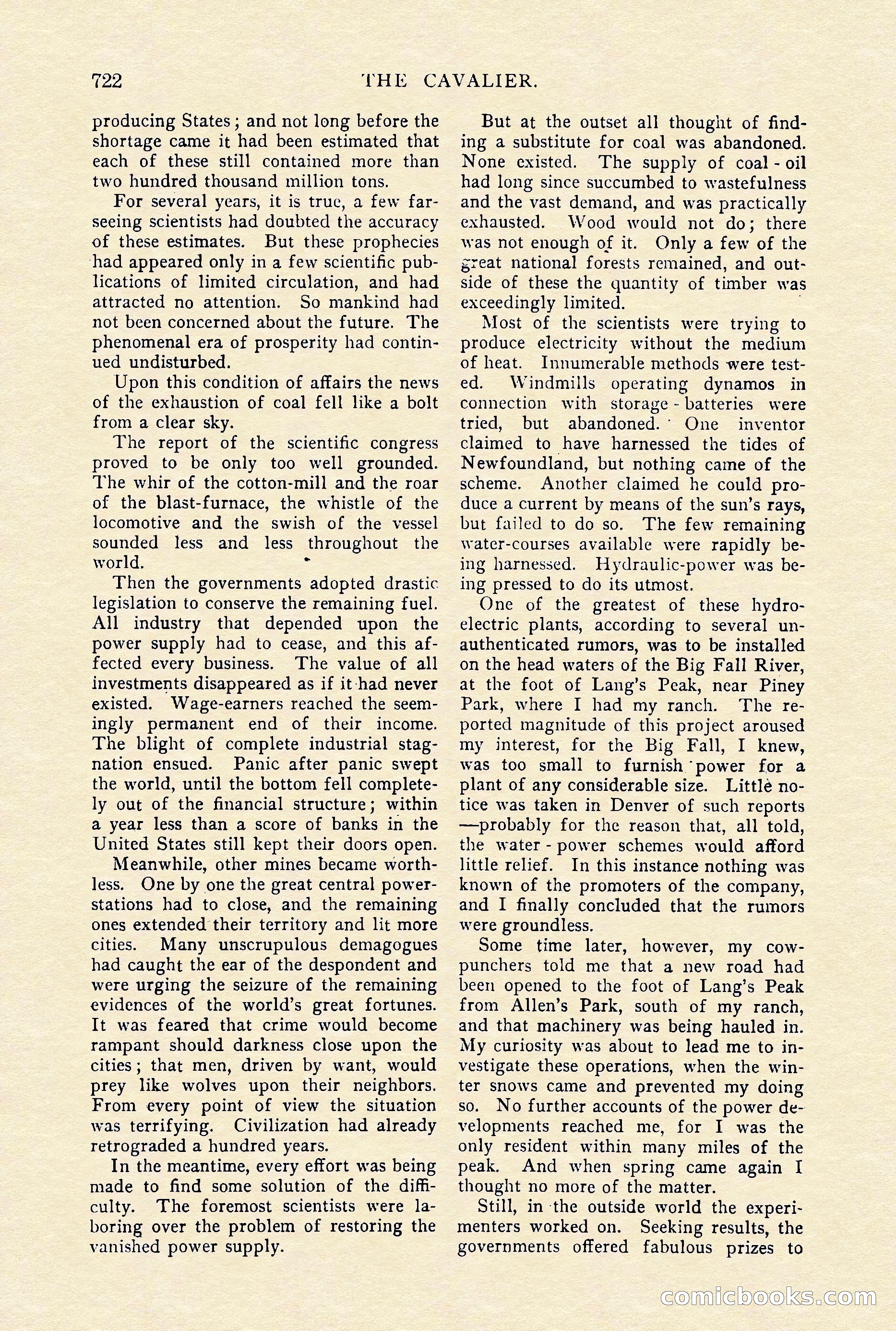 The Cavalier, January 1910 — page 146 of 204