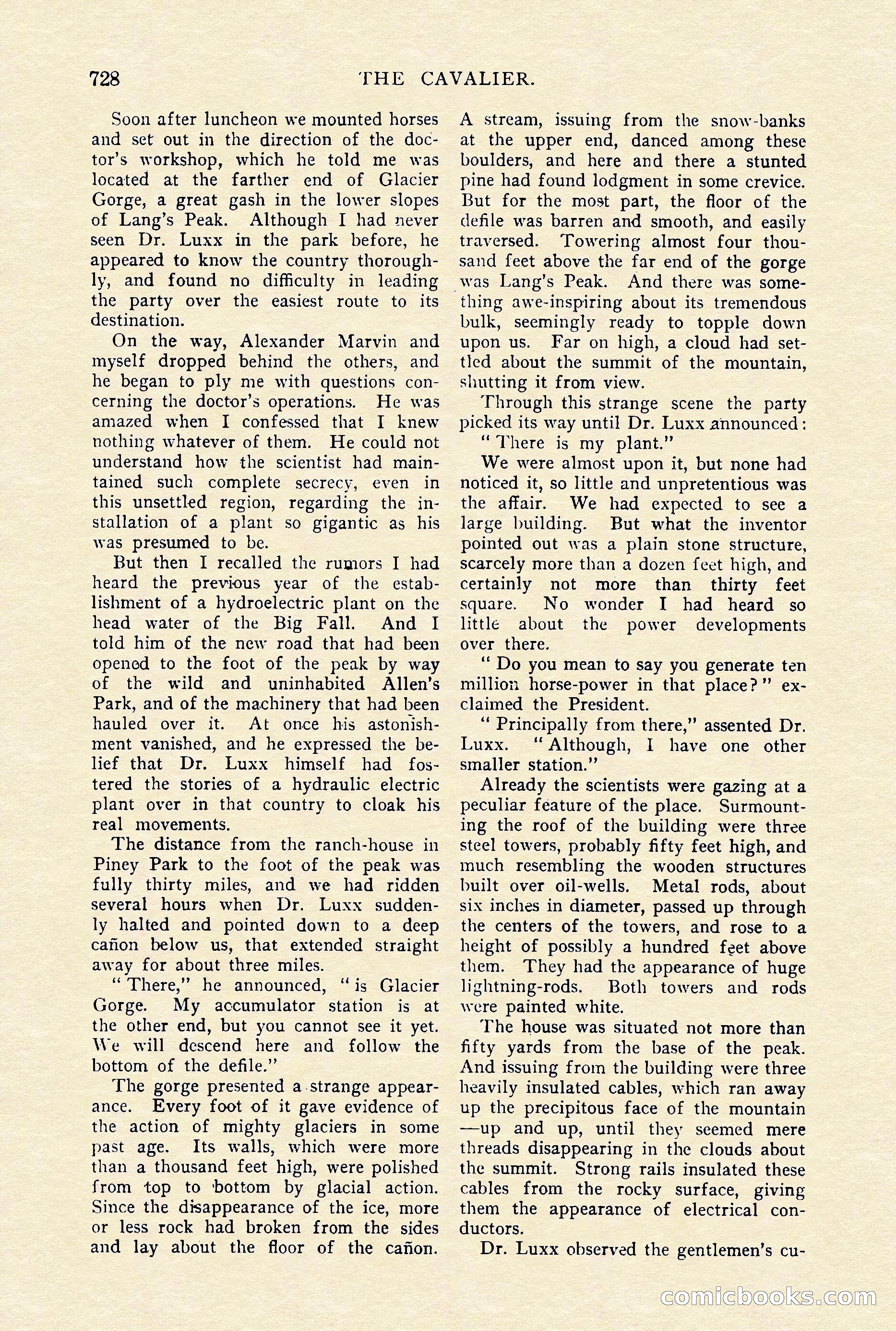 The Cavalier, January 1910 — page 152 of 204