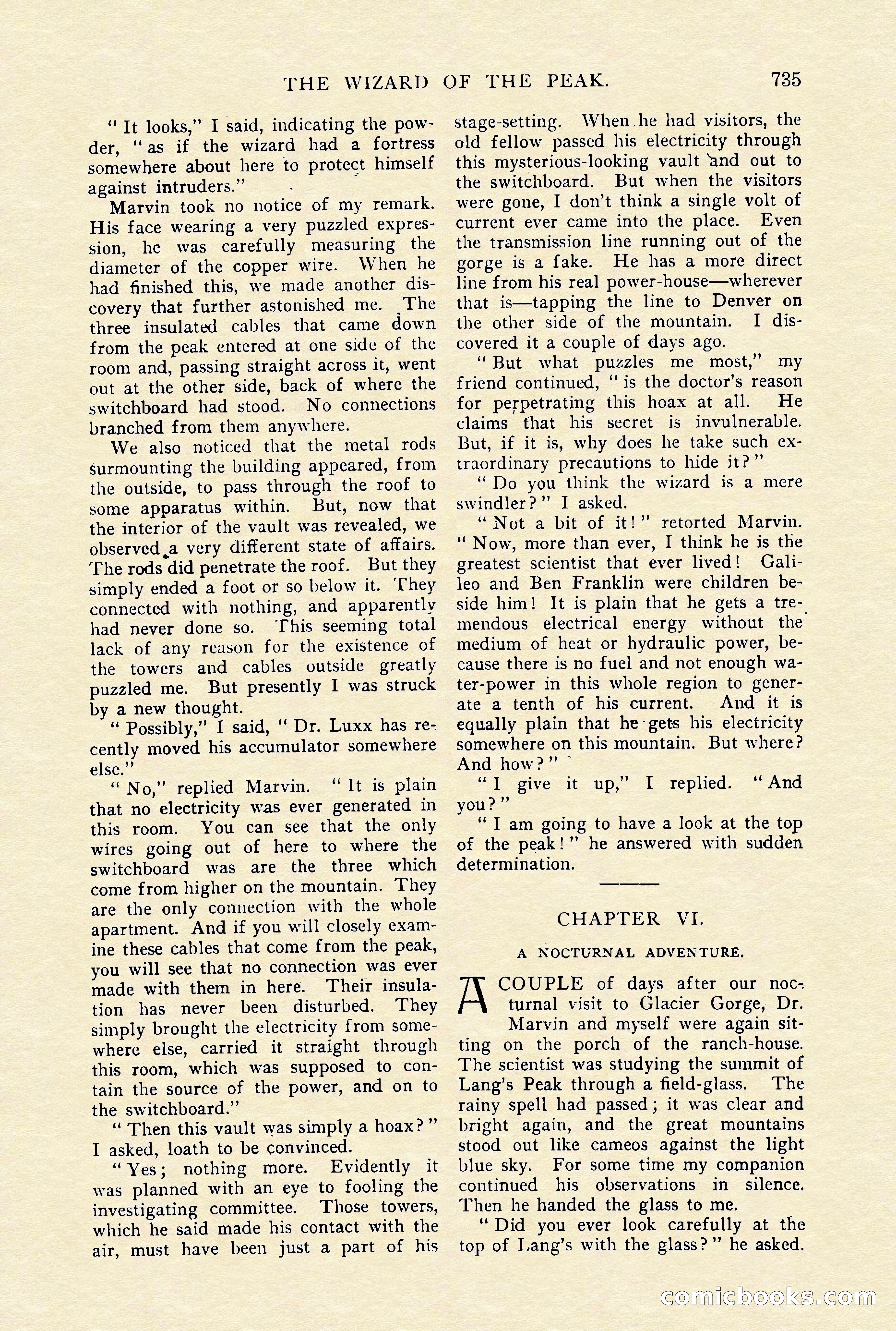 The Cavalier, January 1910 — page 159 of 204