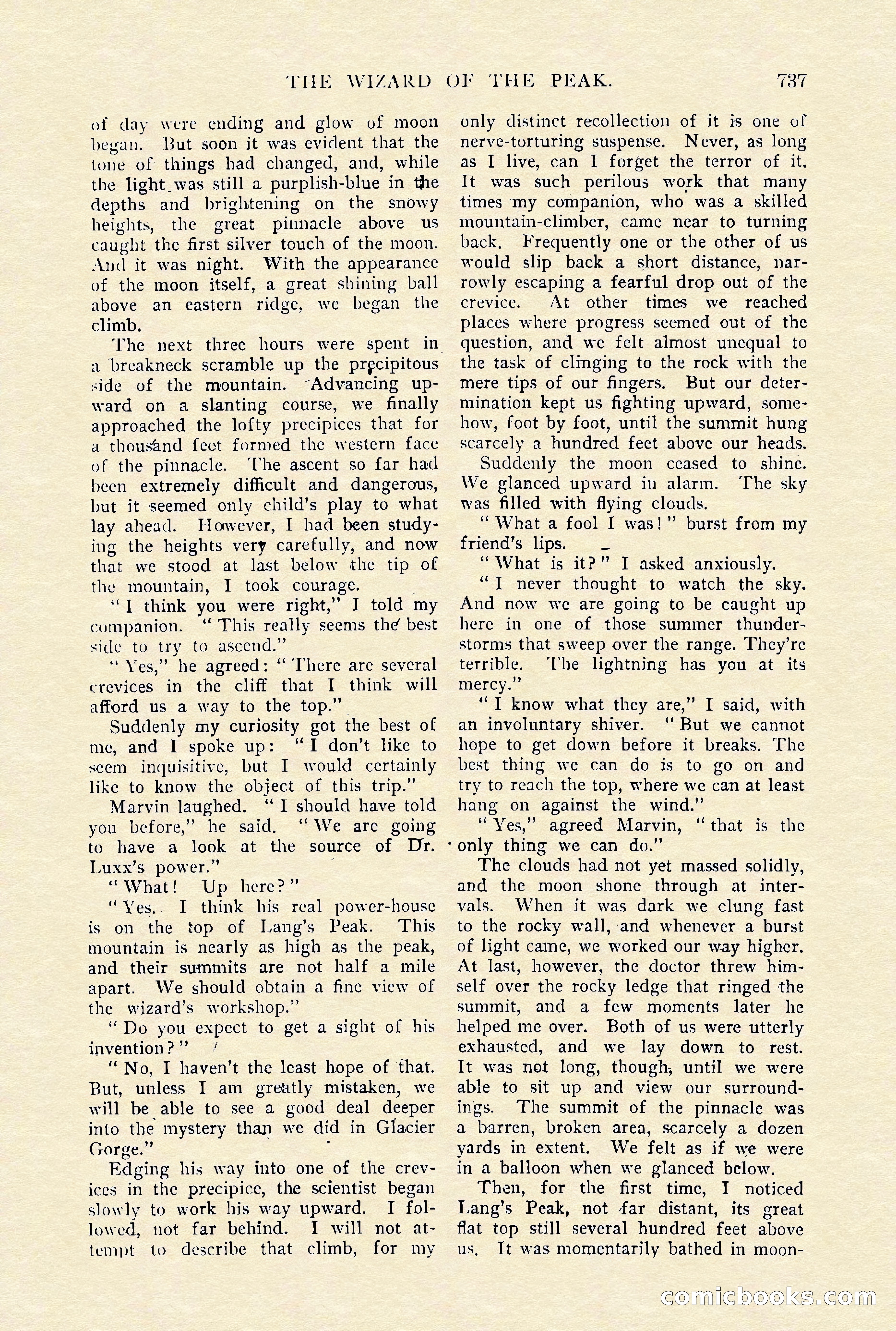 The Cavalier, January 1910 — page 161 of 204