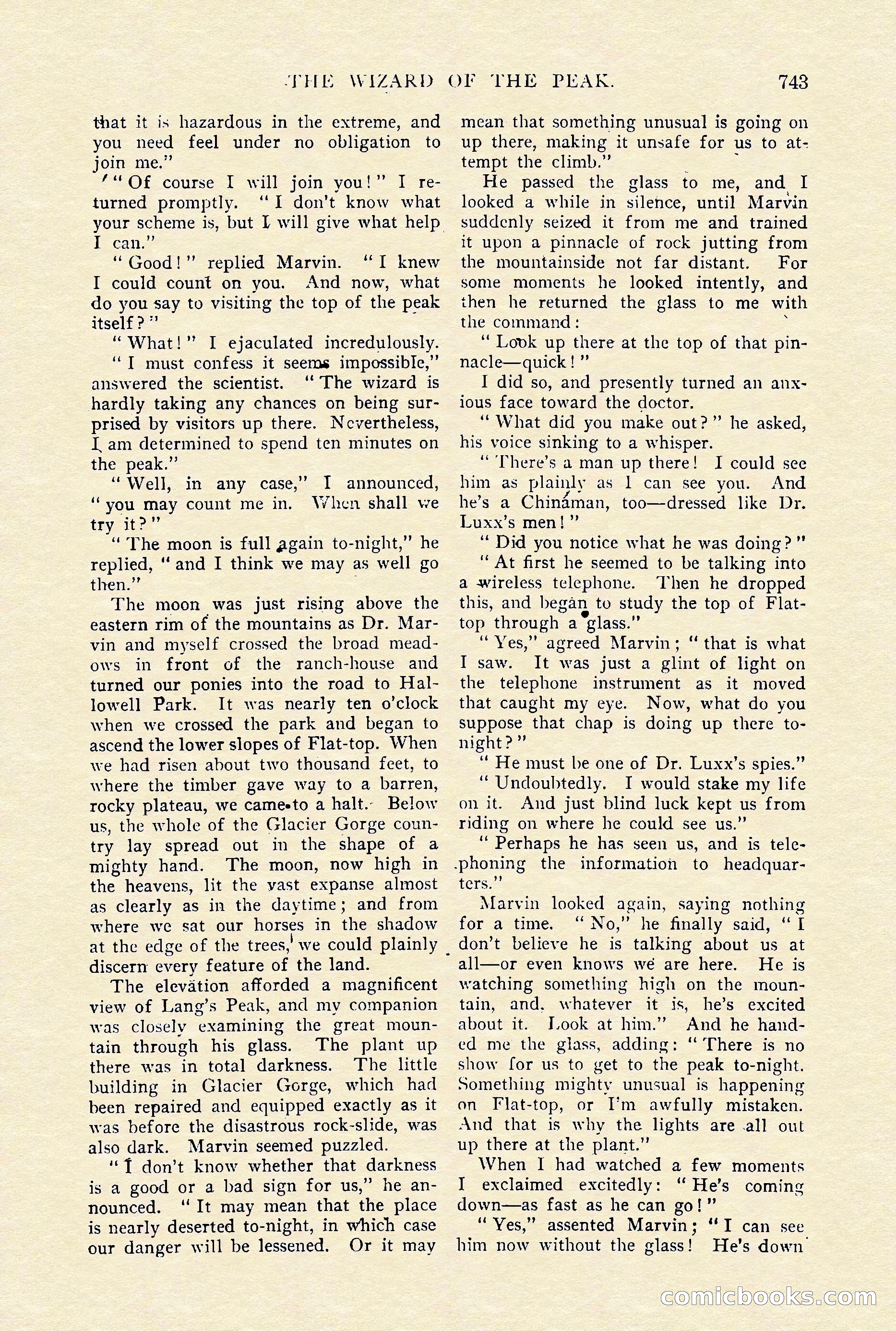 The Cavalier, January 1910 — page 167 of 204