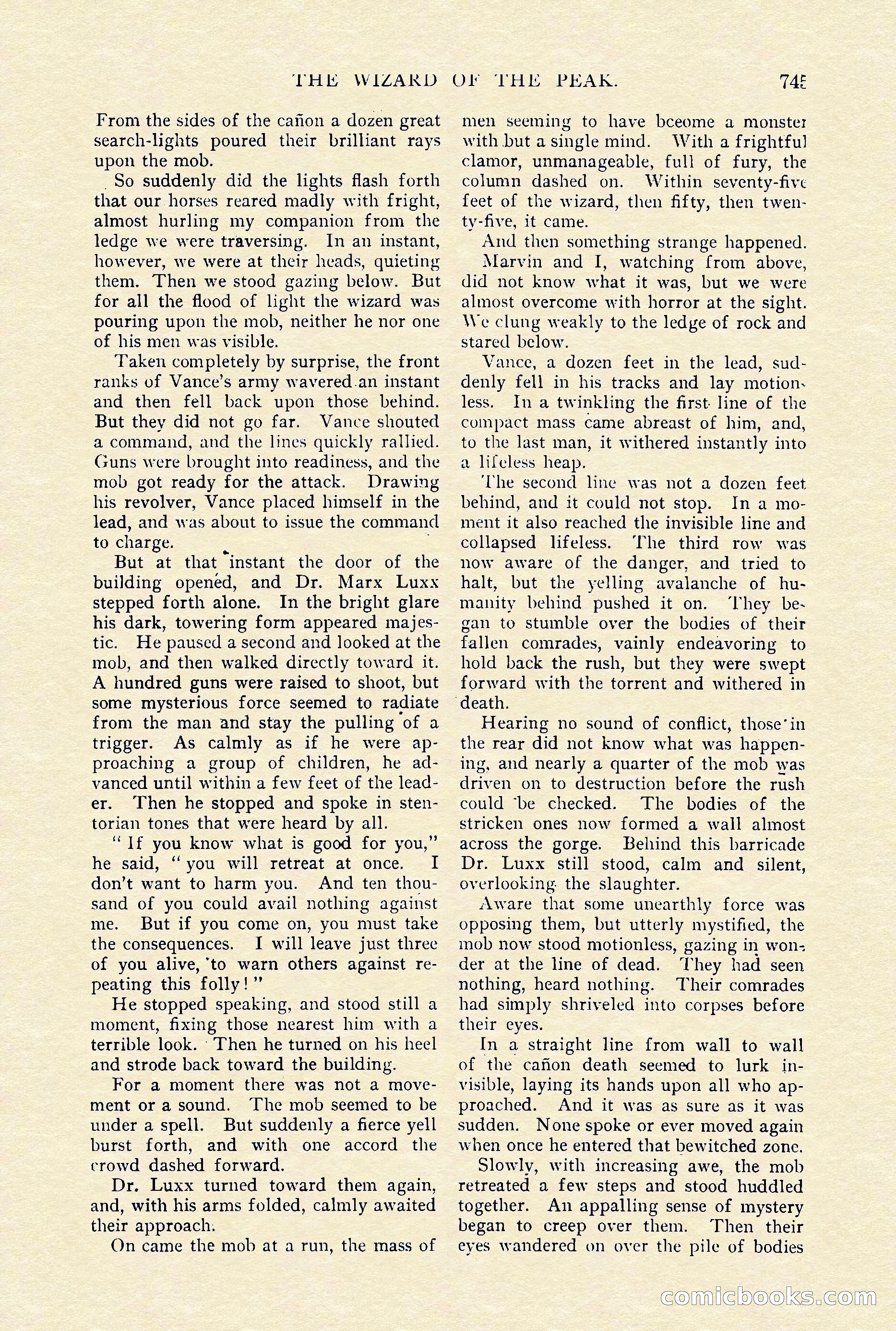 The Cavalier, January 1910 — page 169 of 204