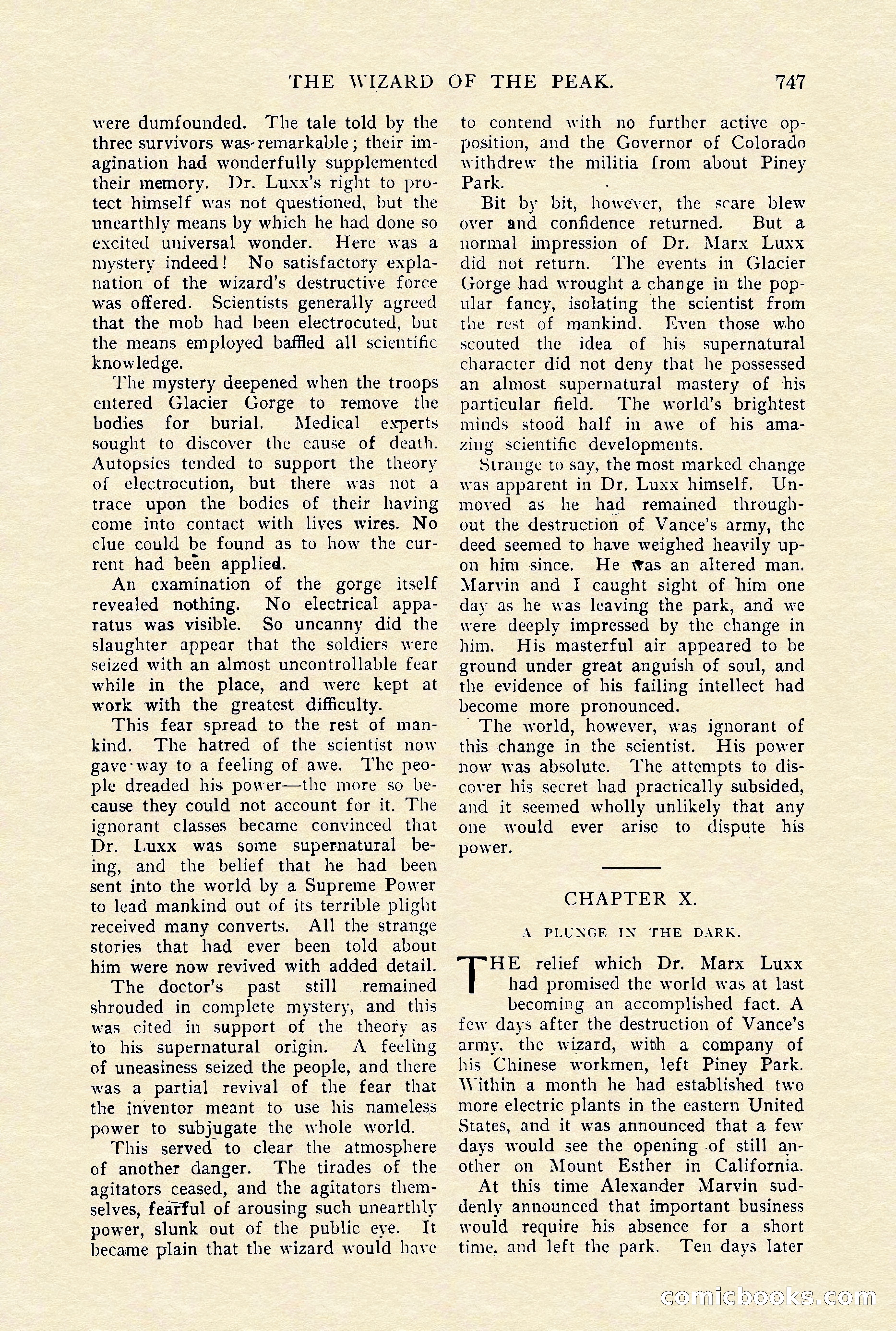 The Cavalier, January 1910 — page 171 of 204