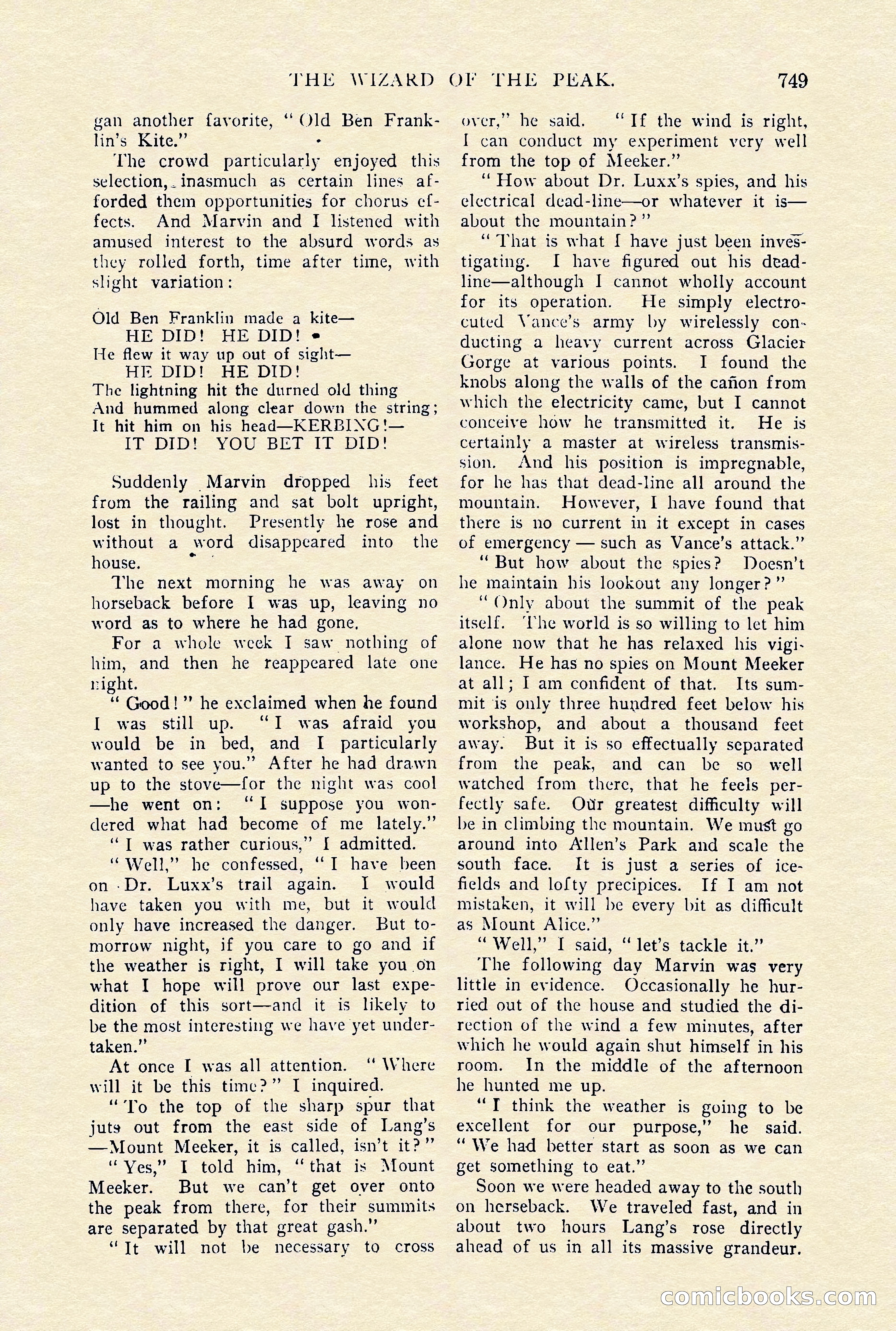The Cavalier, January 1910 — page 173 of 204