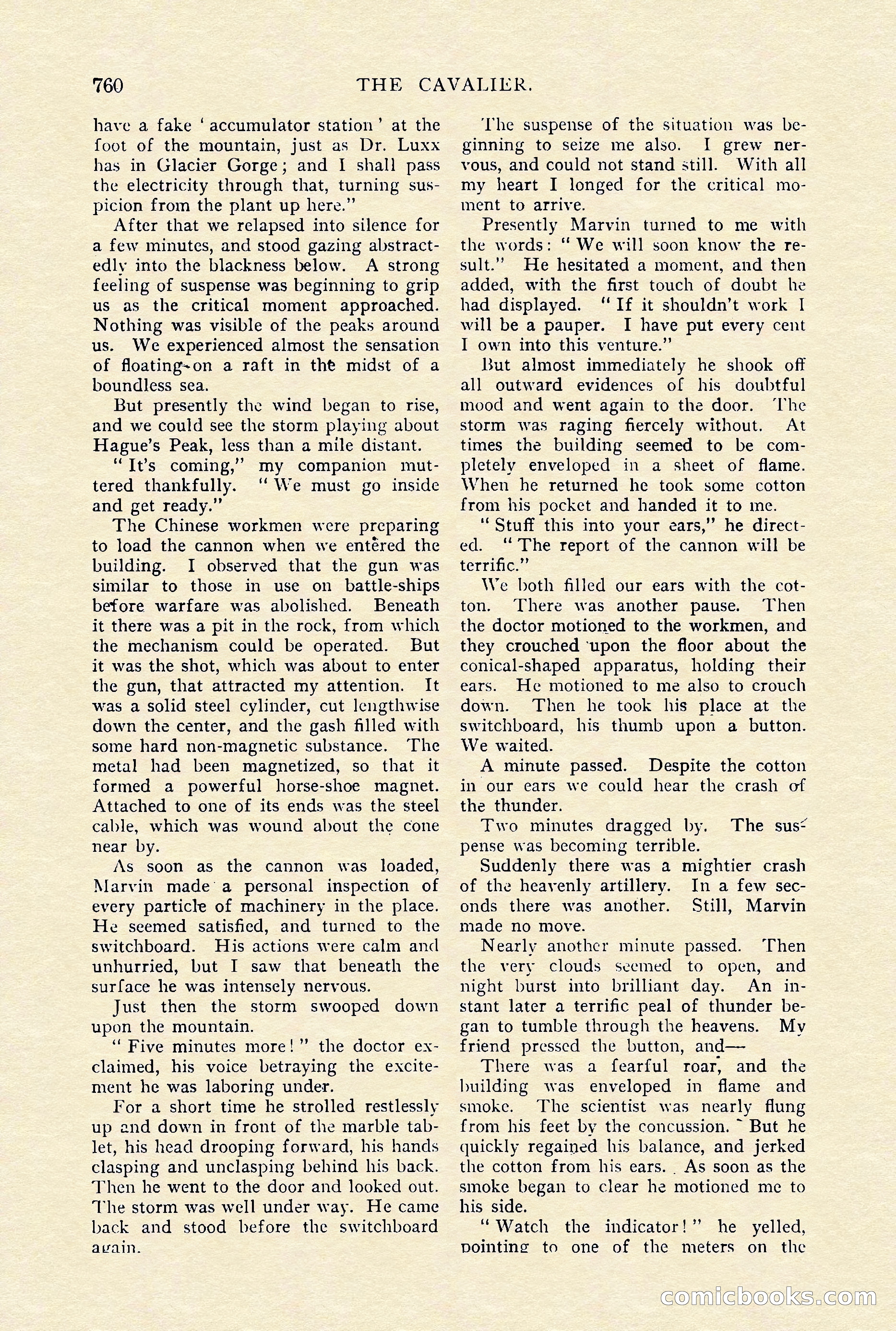 The Cavalier, January 1910 — page 184 of 204