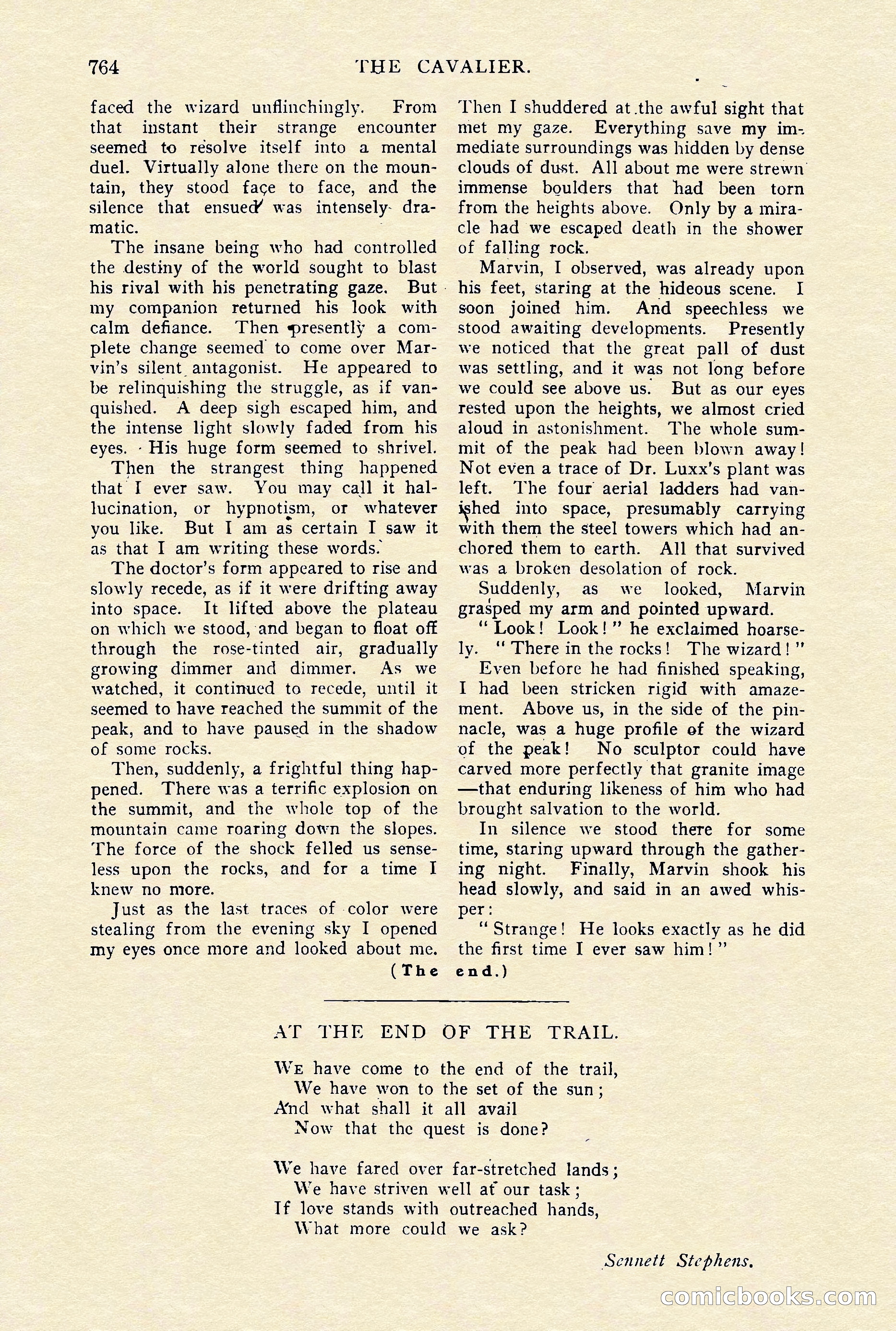 The Cavalier, January 1910 — page 188 of 204