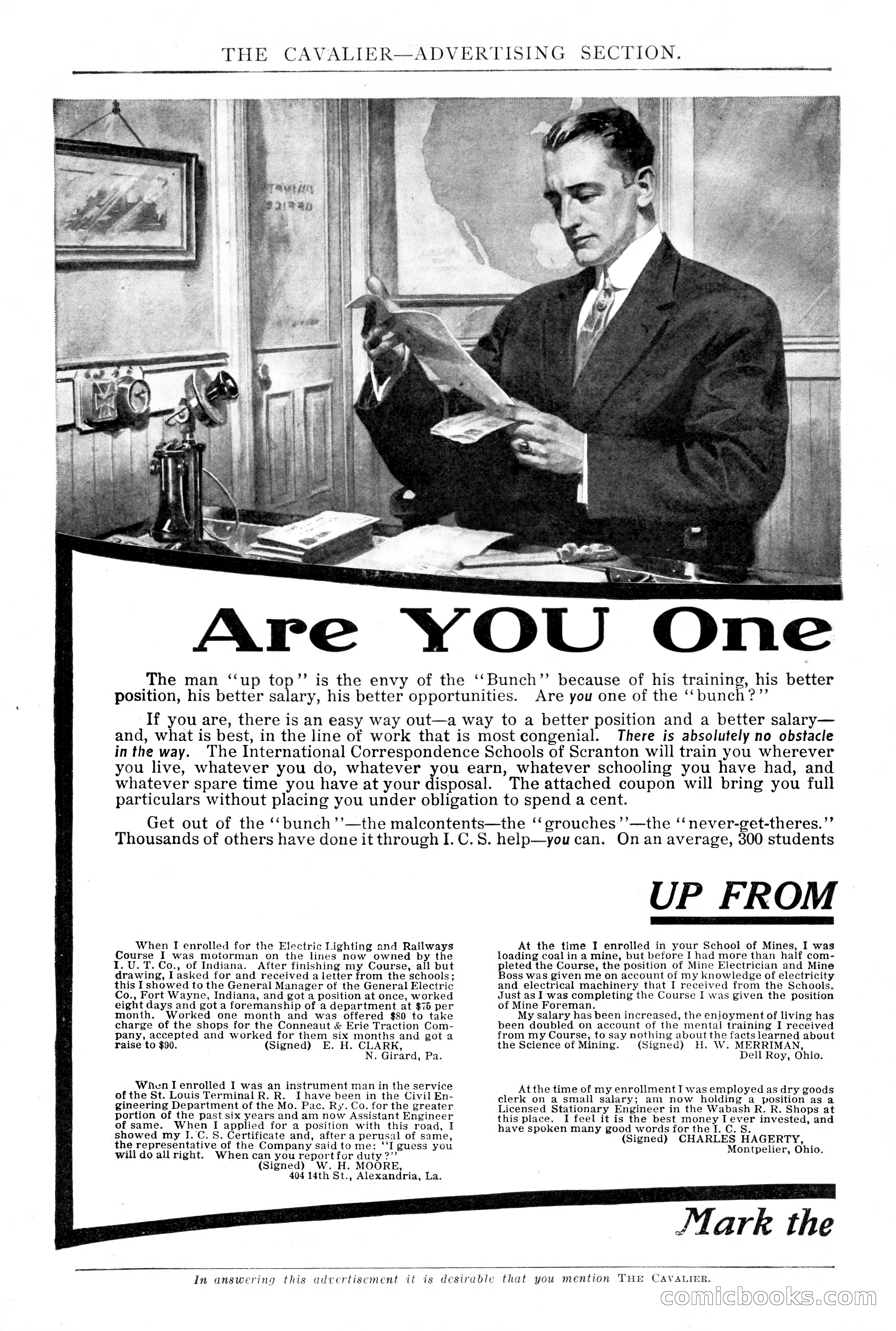 The Cavalier, January 1910 — page 194 of 204