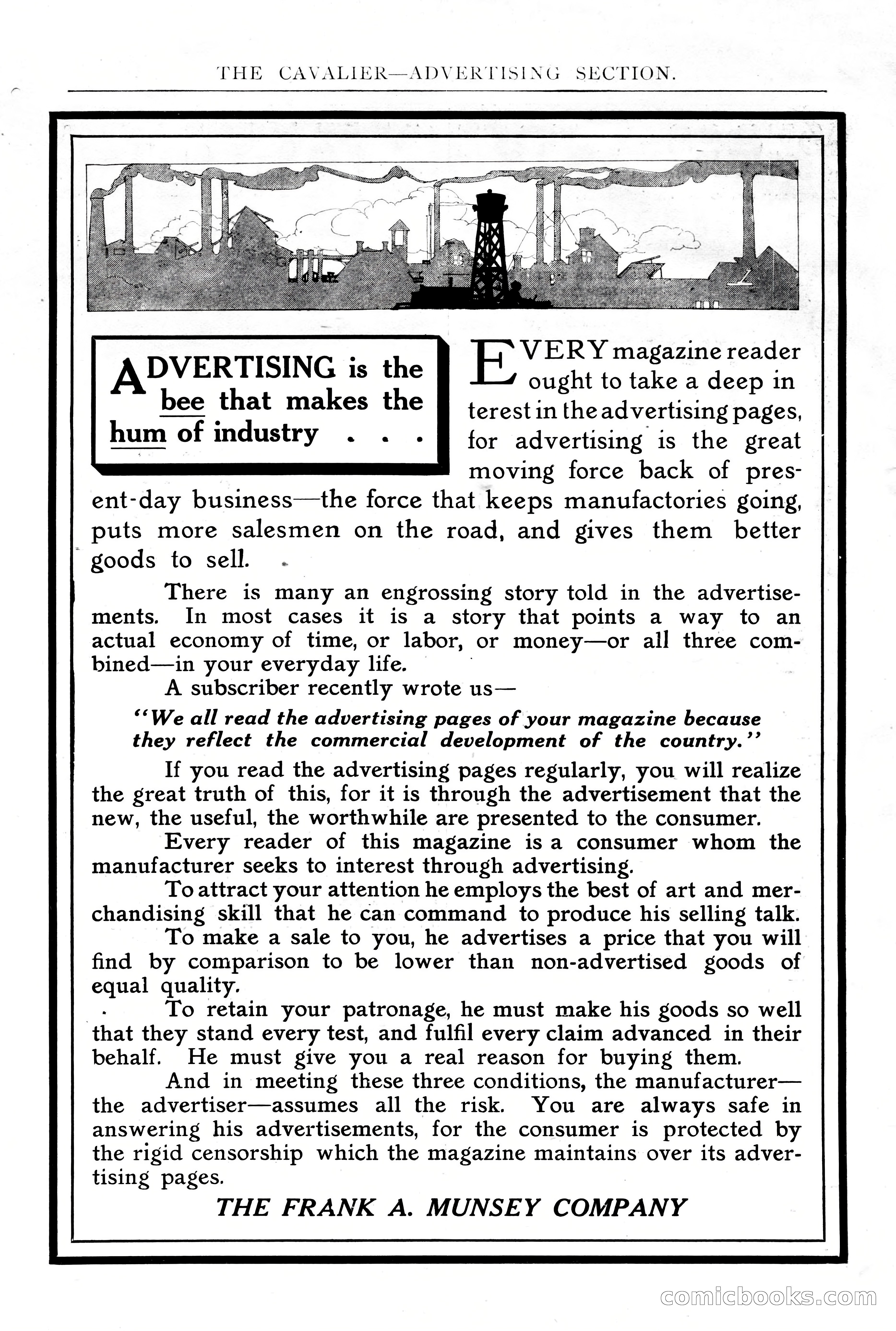 The Cavalier, January 1910 — page 198 of 204