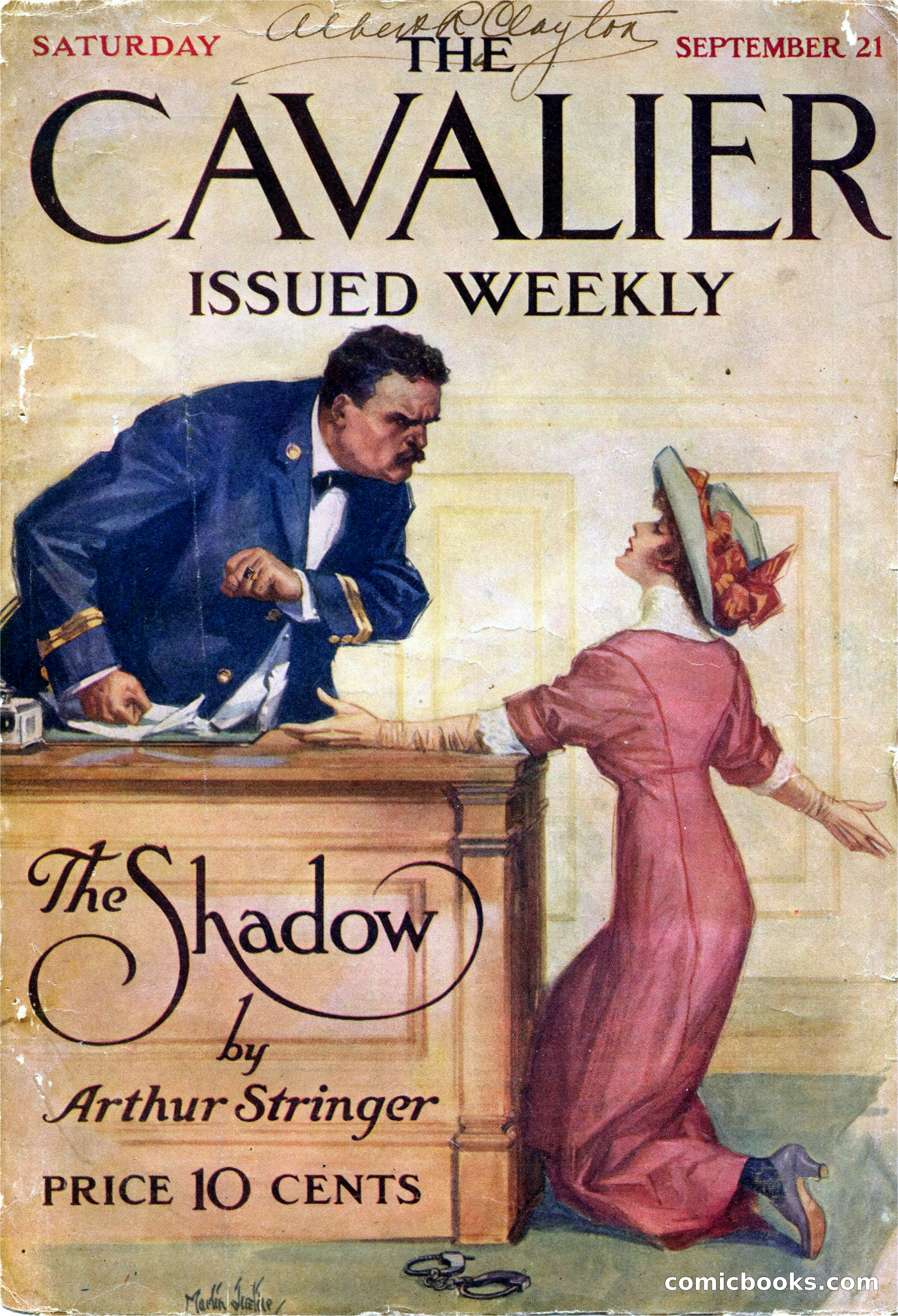 The Cavalier, September 21, 1912