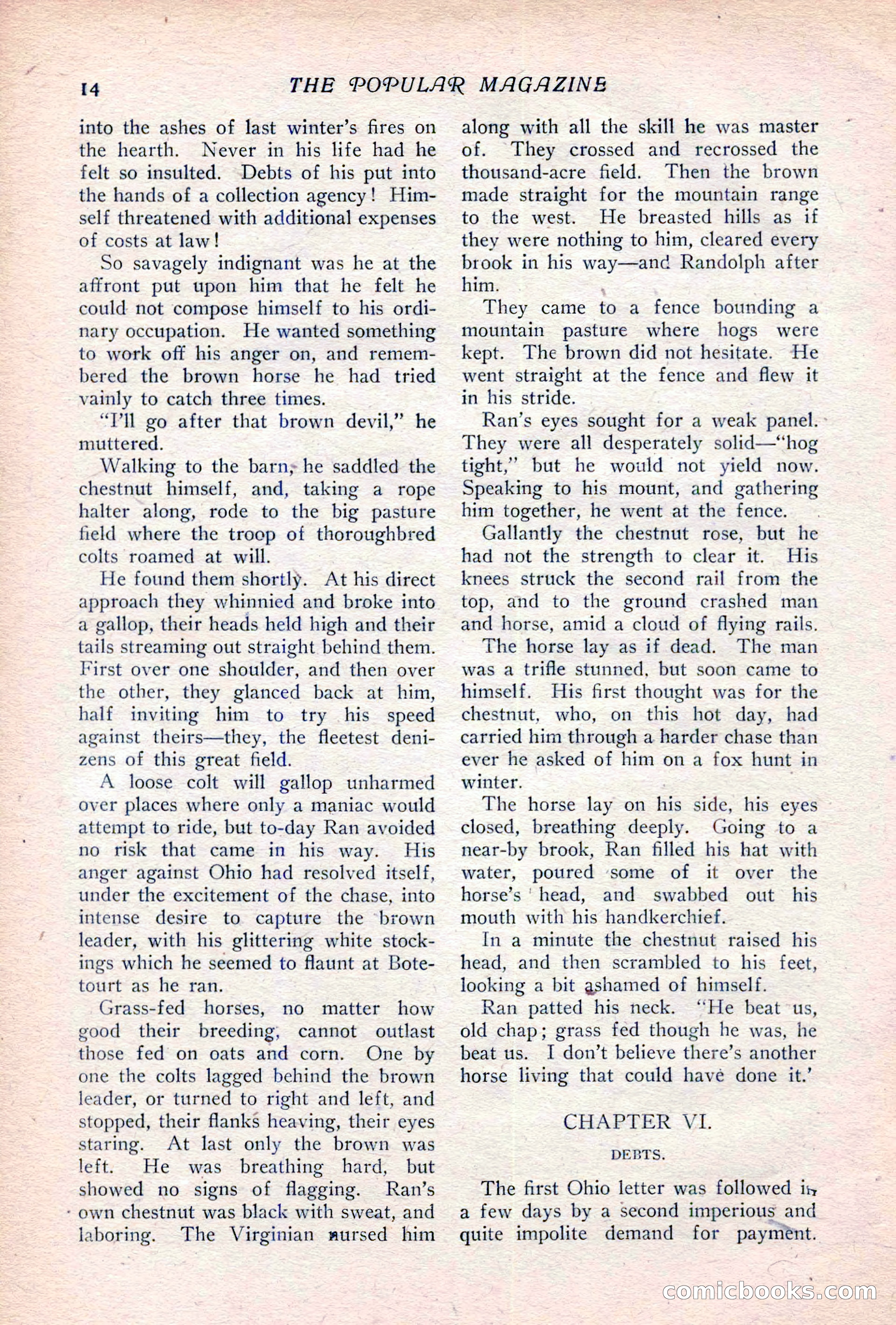 The Popular Magazine, Vol. 36, No. 6 — page 20 of 252