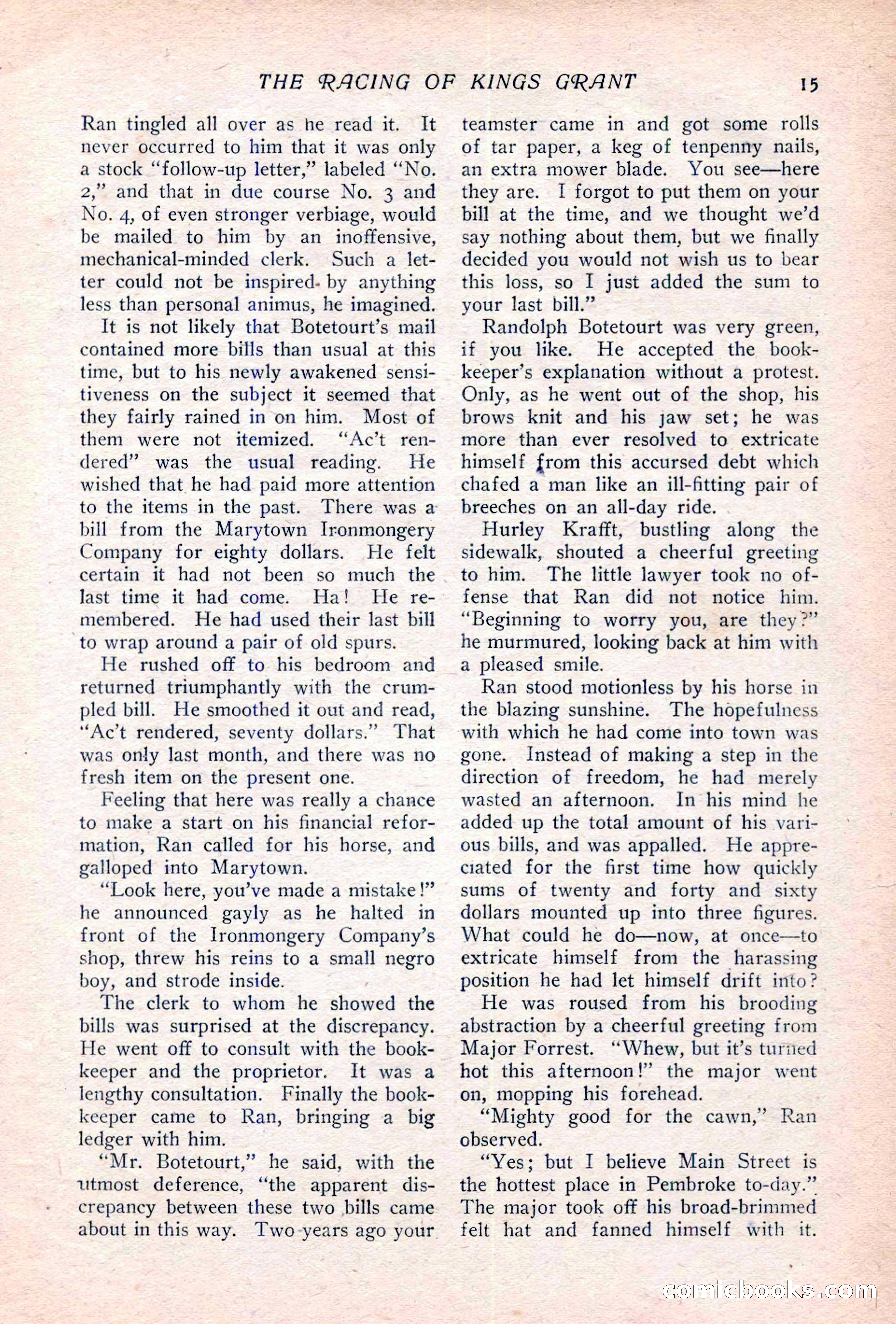 The Popular Magazine, Vol. 36, No. 6 — page 21 of 252