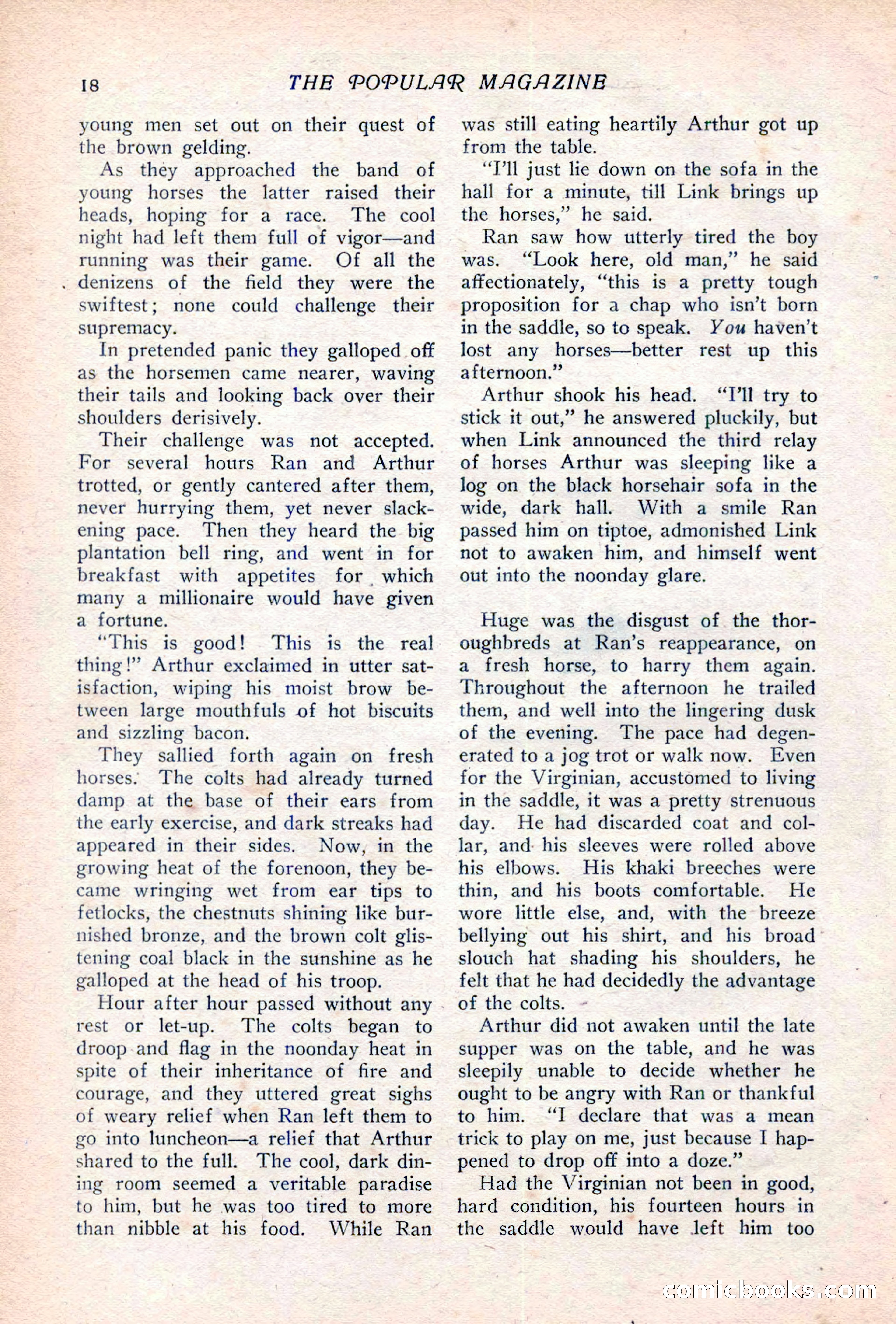 The Popular Magazine, Vol. 36, No. 6 — page 24 of 252